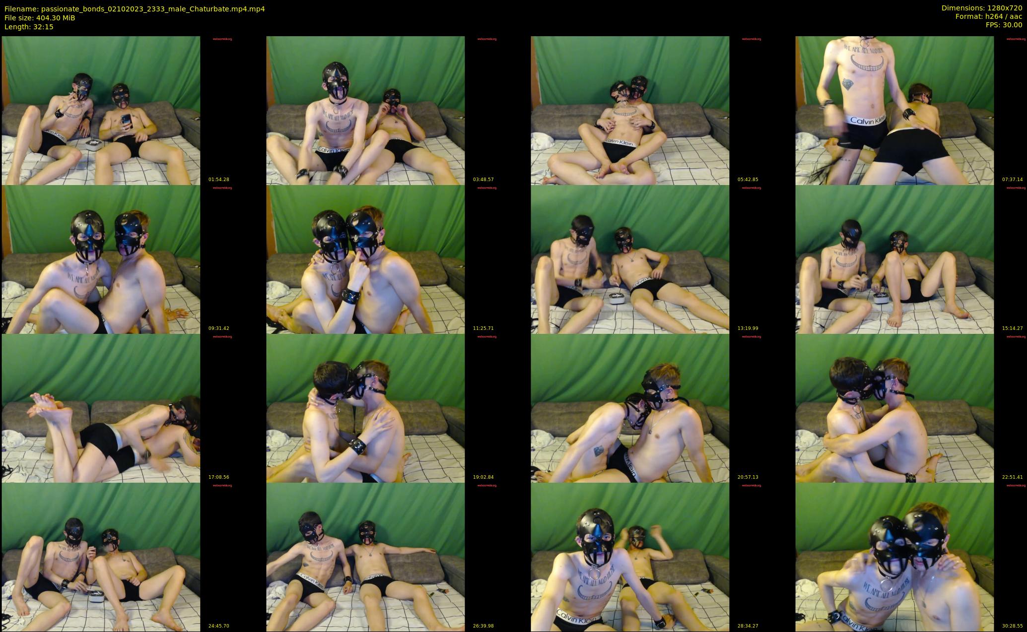passionate_bonds — 33 minute Chaturbate male cam show recording, 720p, Oct 2, 2023