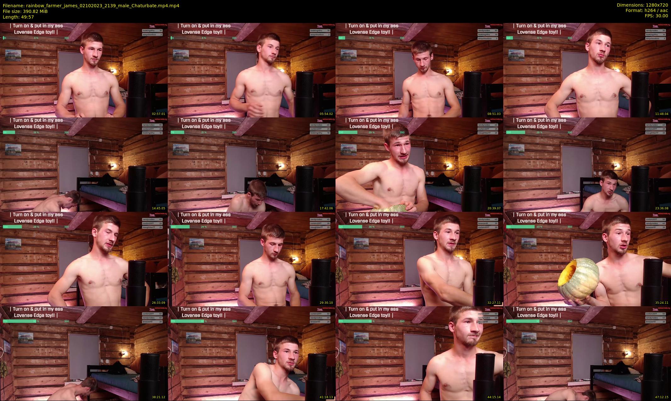 rainbow_farmer_james — 50 minute Chaturbate male cam show recording, 720p, Oct 2, 2023