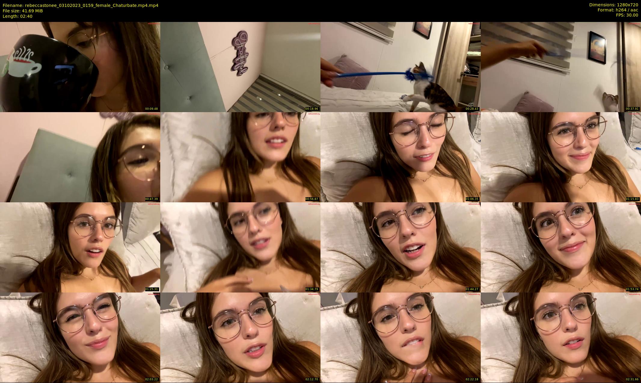 rebeccastonee — 3 minute Chaturbate female cam show recording, 720p, Oct 3, 2023