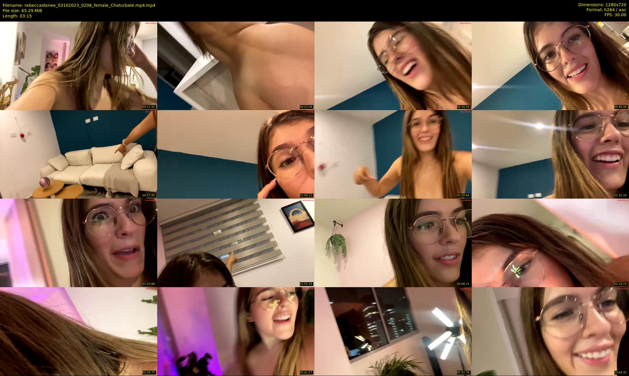 rebeccastonee — 4 minute Chaturbate female cam show recording, 720p, Oct 3, 2023