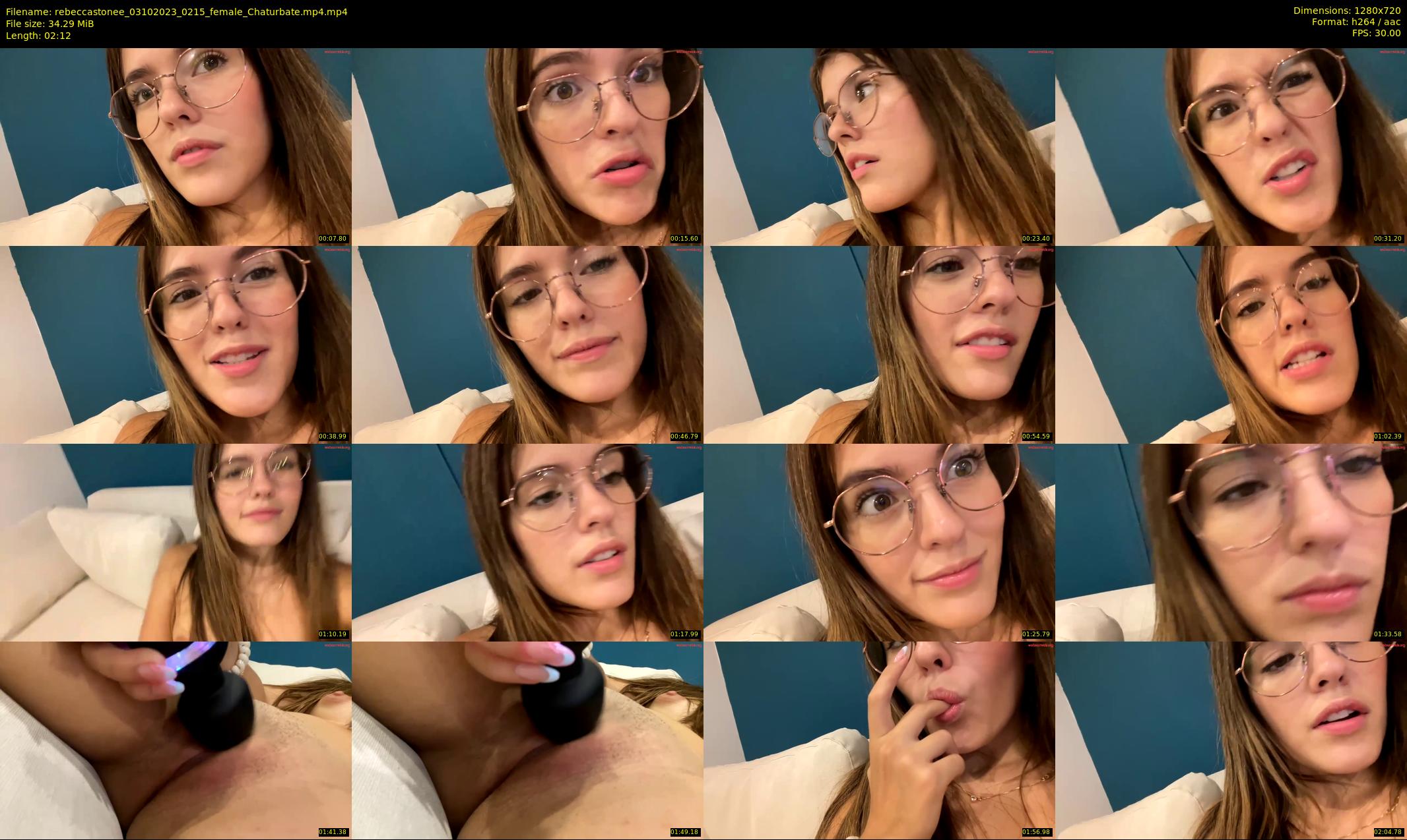 rebeccastonee — 3 minute Chaturbate female cam show recording, 720p, Oct 3, 2023