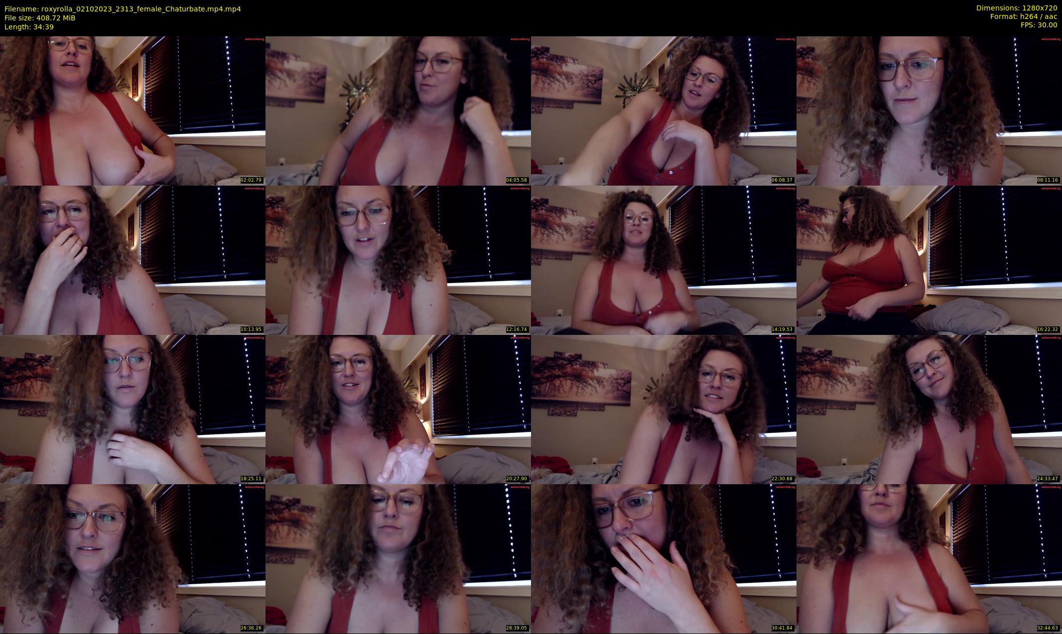 roxyrolla — 35 minute Chaturbate female cam show recording, 720p, Oct 2, 2023