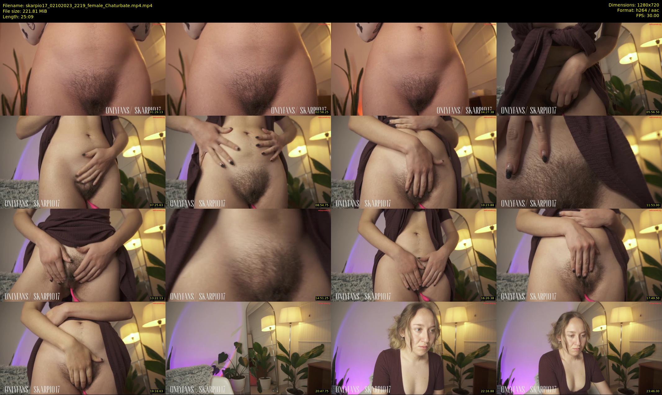 skarpio17 — 26 minute Chaturbate female cam show recording, 720p, Oct 2, 2023