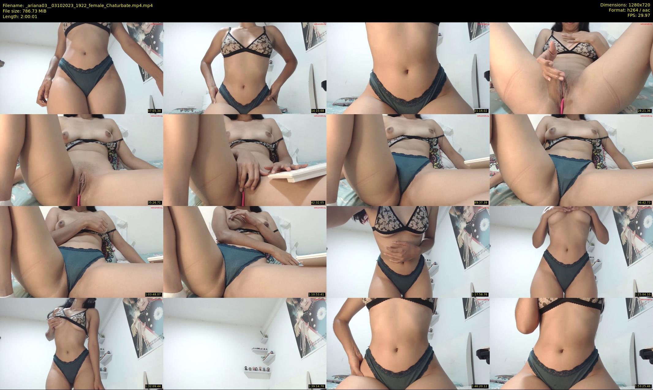 _ariana03_ — 121 minute Chaturbate female cam show recording, 720p, Oct 3, 2023
