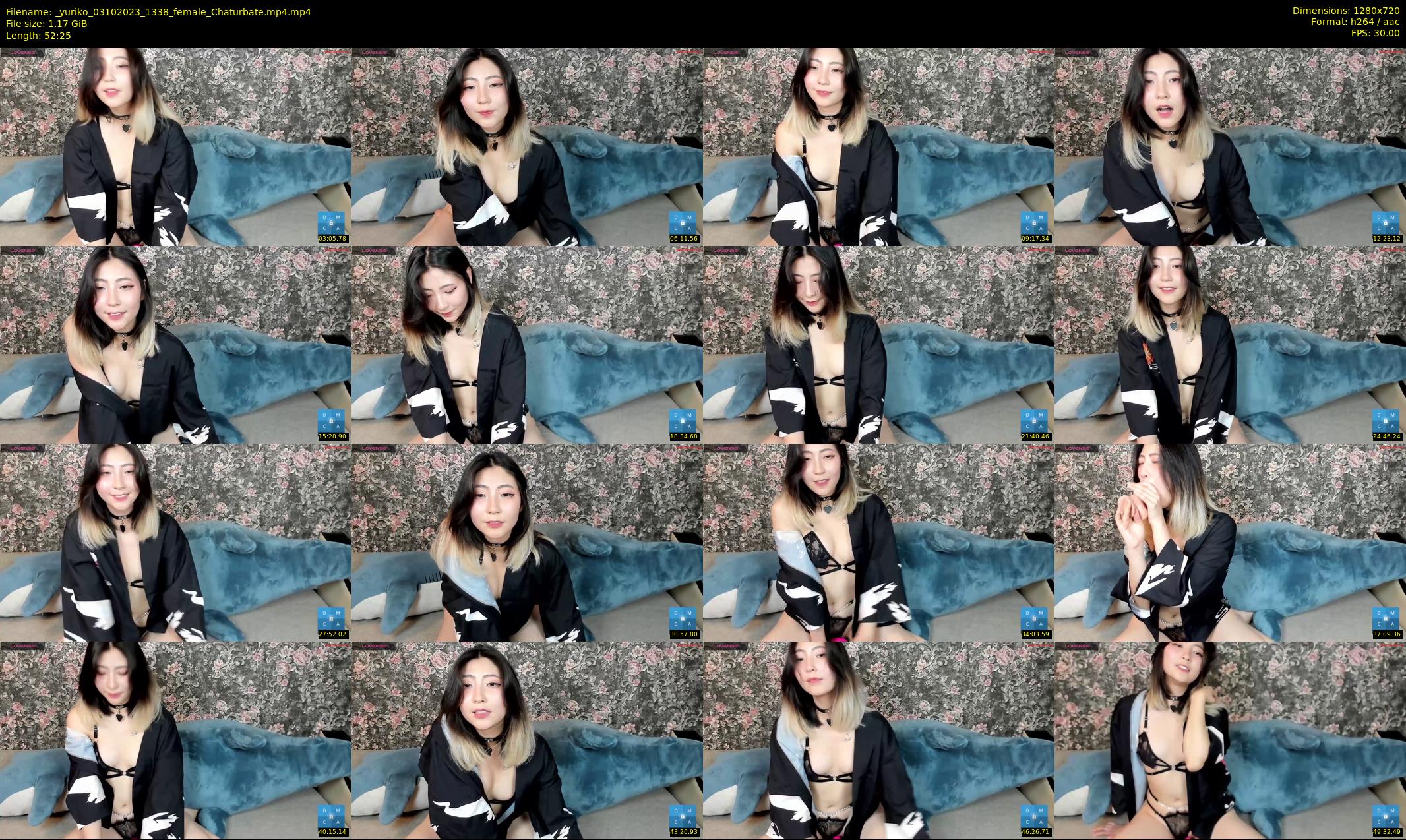 _yuriko — 53 minute Chaturbate female cam show recording, 720p, Oct 3, 2023