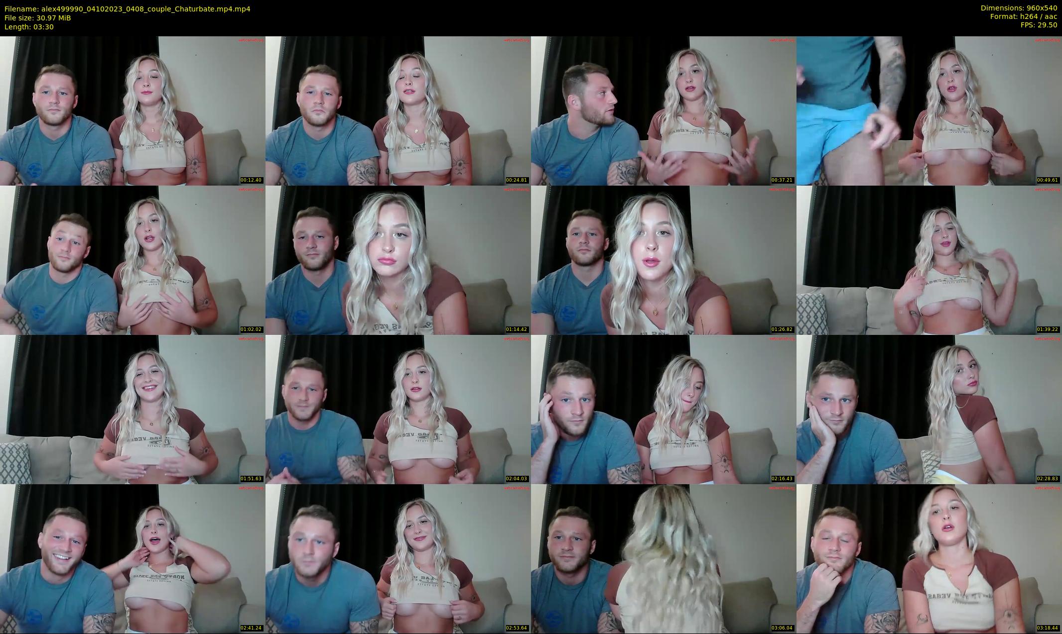 alex499990 — 4 minute Chaturbate female cam show recording, 480p, Oct 4, 2023