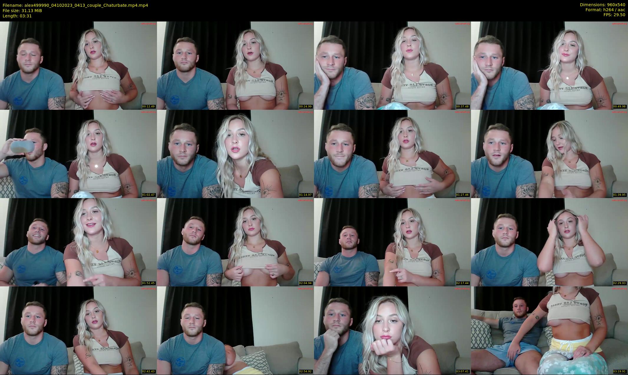 alex499990 — 4 minute Chaturbate female cam show recording, 480p, Oct 4, 2023
