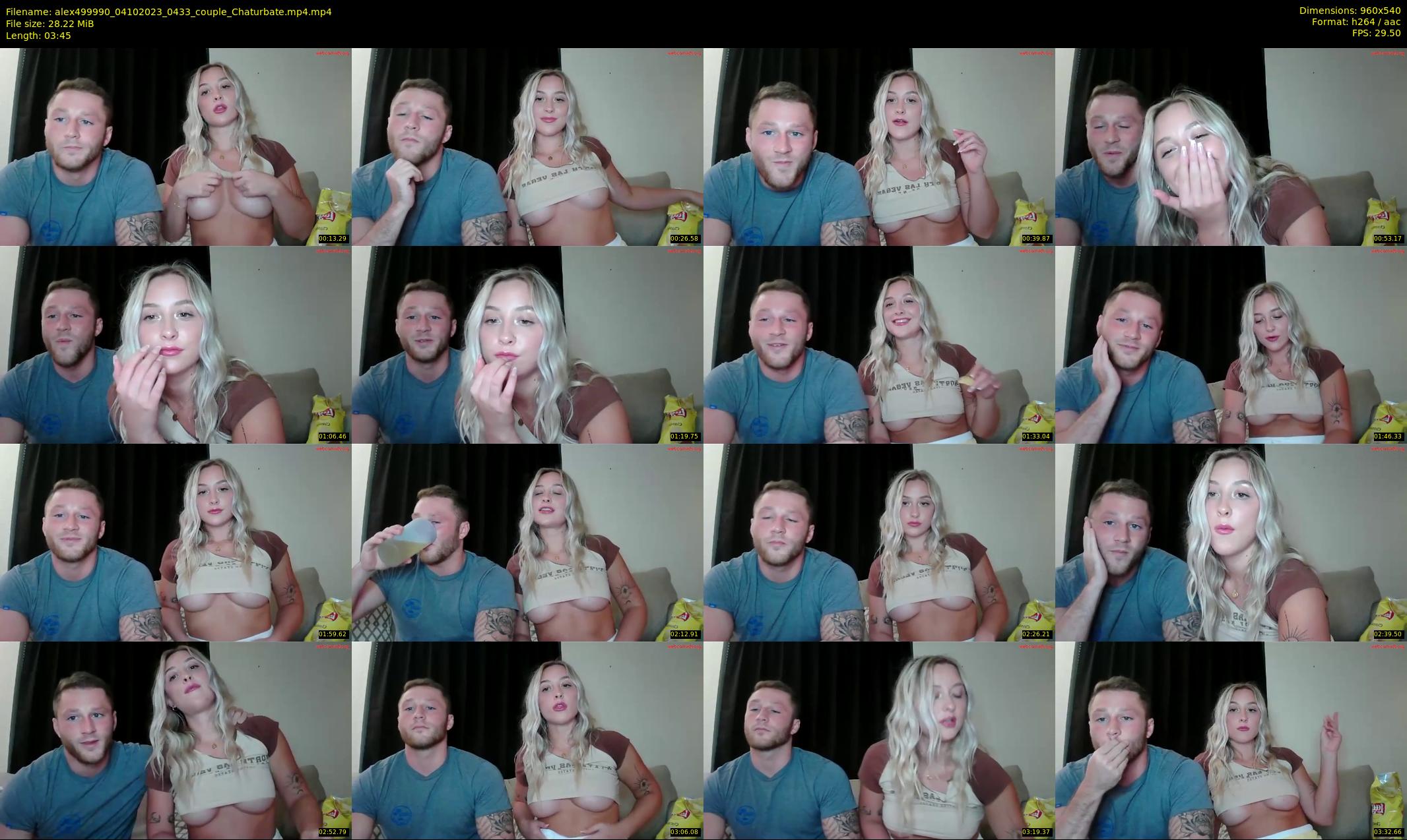 alex499990 — 4 minute Chaturbate female cam show recording, 480p, Oct 4, 2023