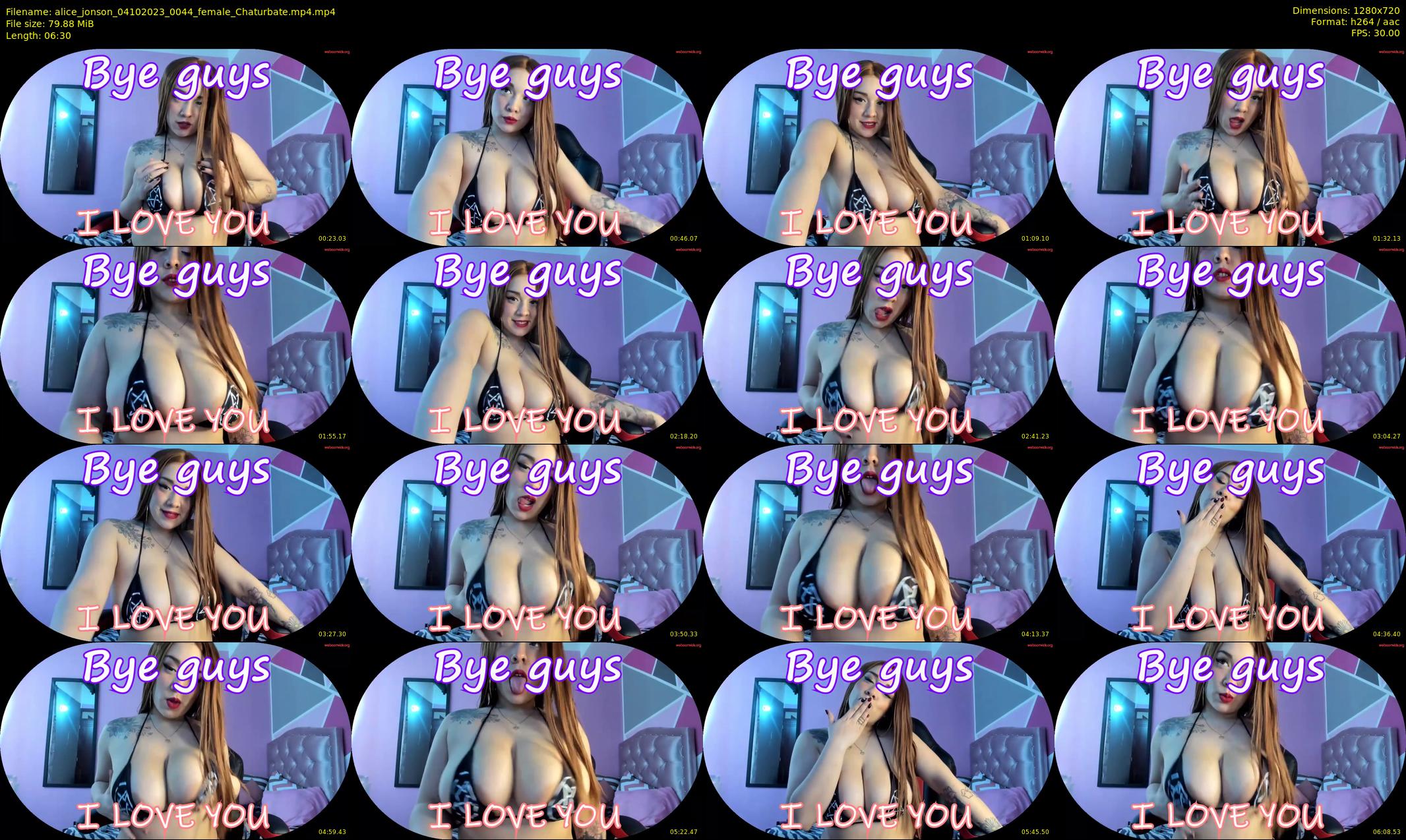 alice_jonson — 7 minute Chaturbate female cam show recording, 720p, Oct 4, 2023