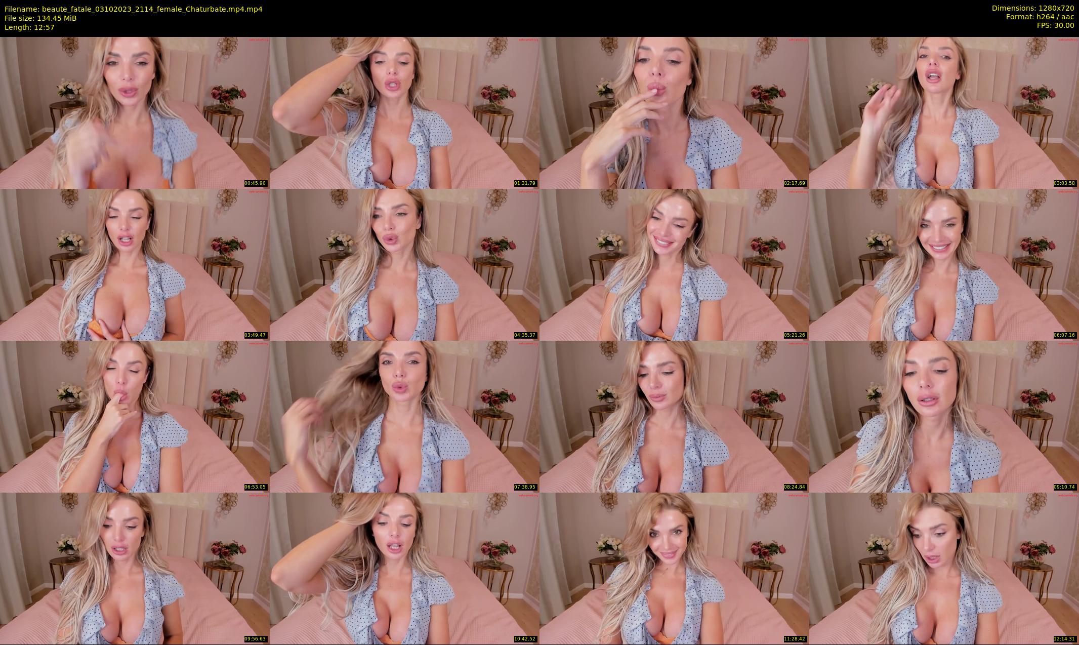 beaute_fatale — 13 minute Chaturbate female cam show recording, 720p, Oct 3, 2023