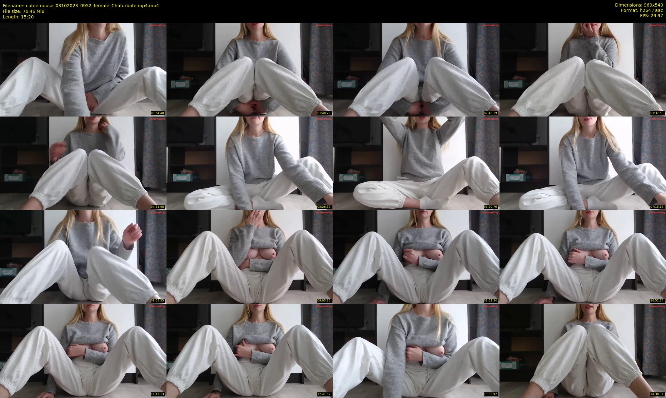 cuteemouse — 16 minute Chaturbate female cam show recording, 480p, Oct 3, 2023
