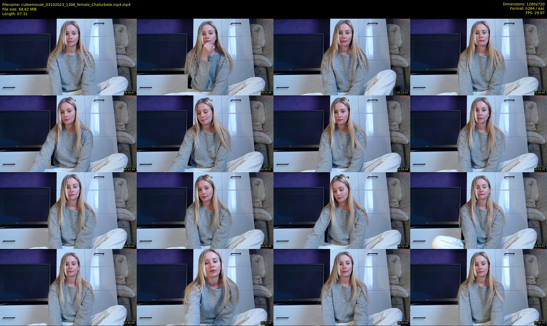 cuteemouse — 8 minute Chaturbate female cam show recording, 720p, Oct 3, 2023