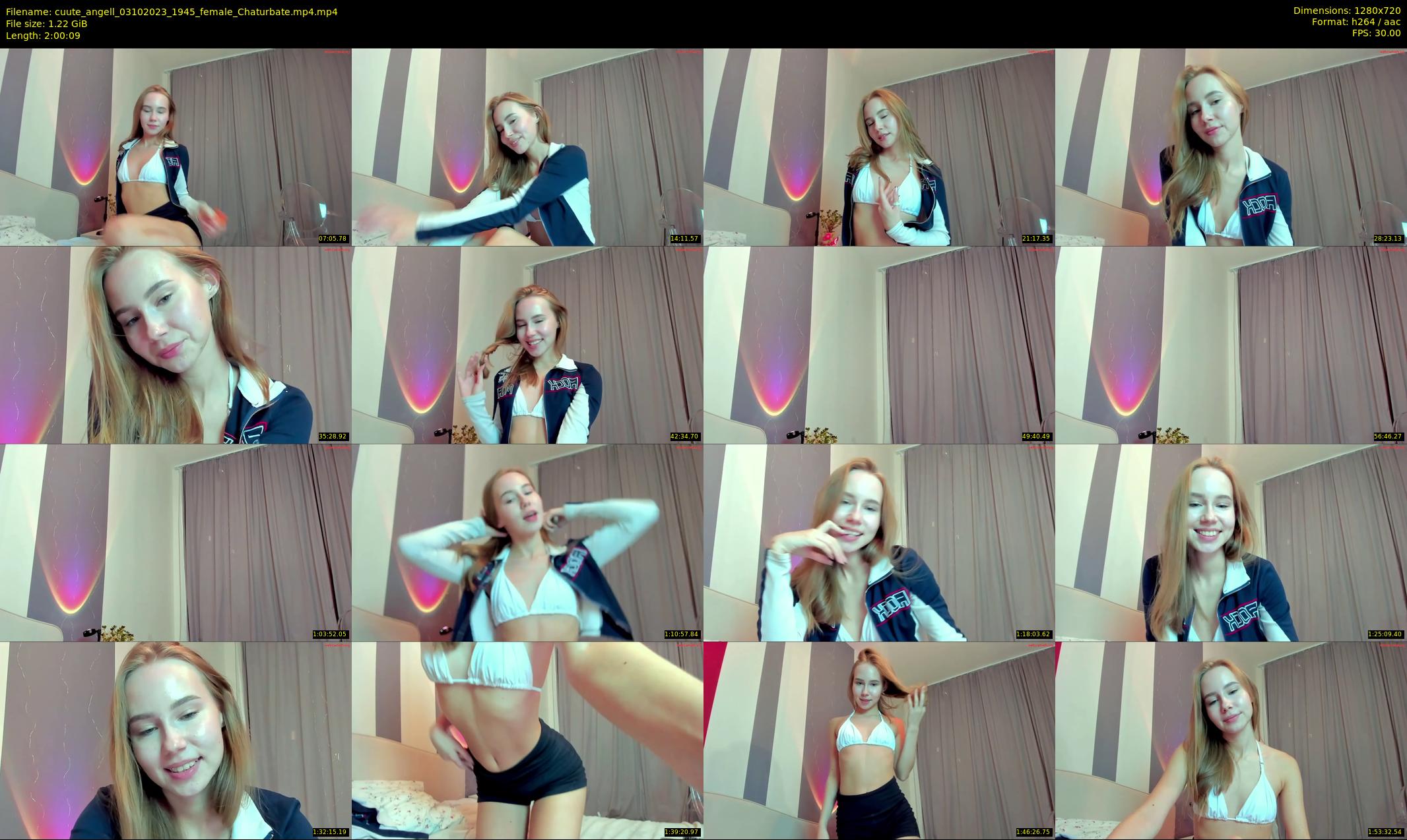 cuute_angell — 121 minute Chaturbate female cam show recording, 720p, Oct 3, 2023