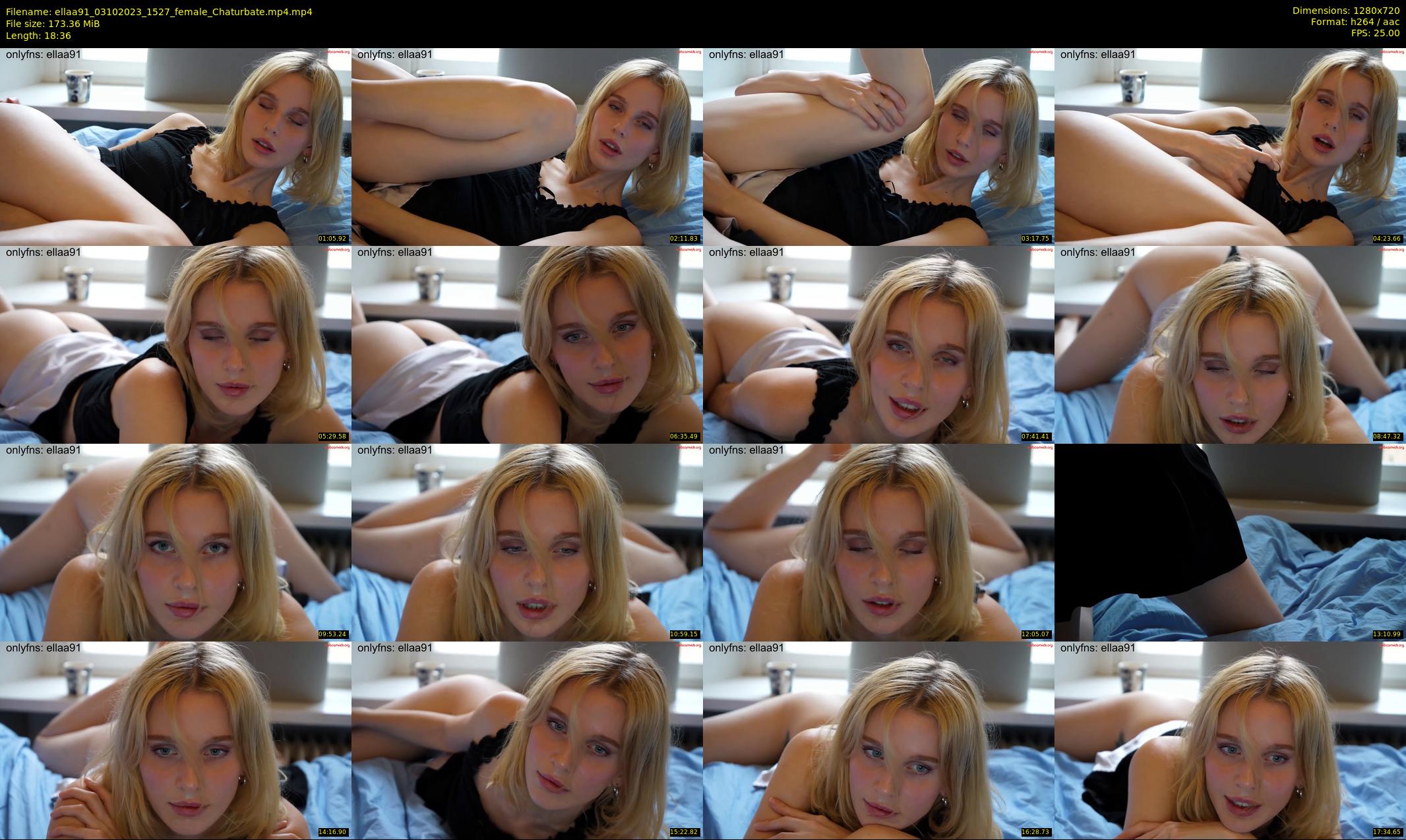 ellaa91 — 19 minute Chaturbate female cam show recording, 720p, Oct 3, 2023