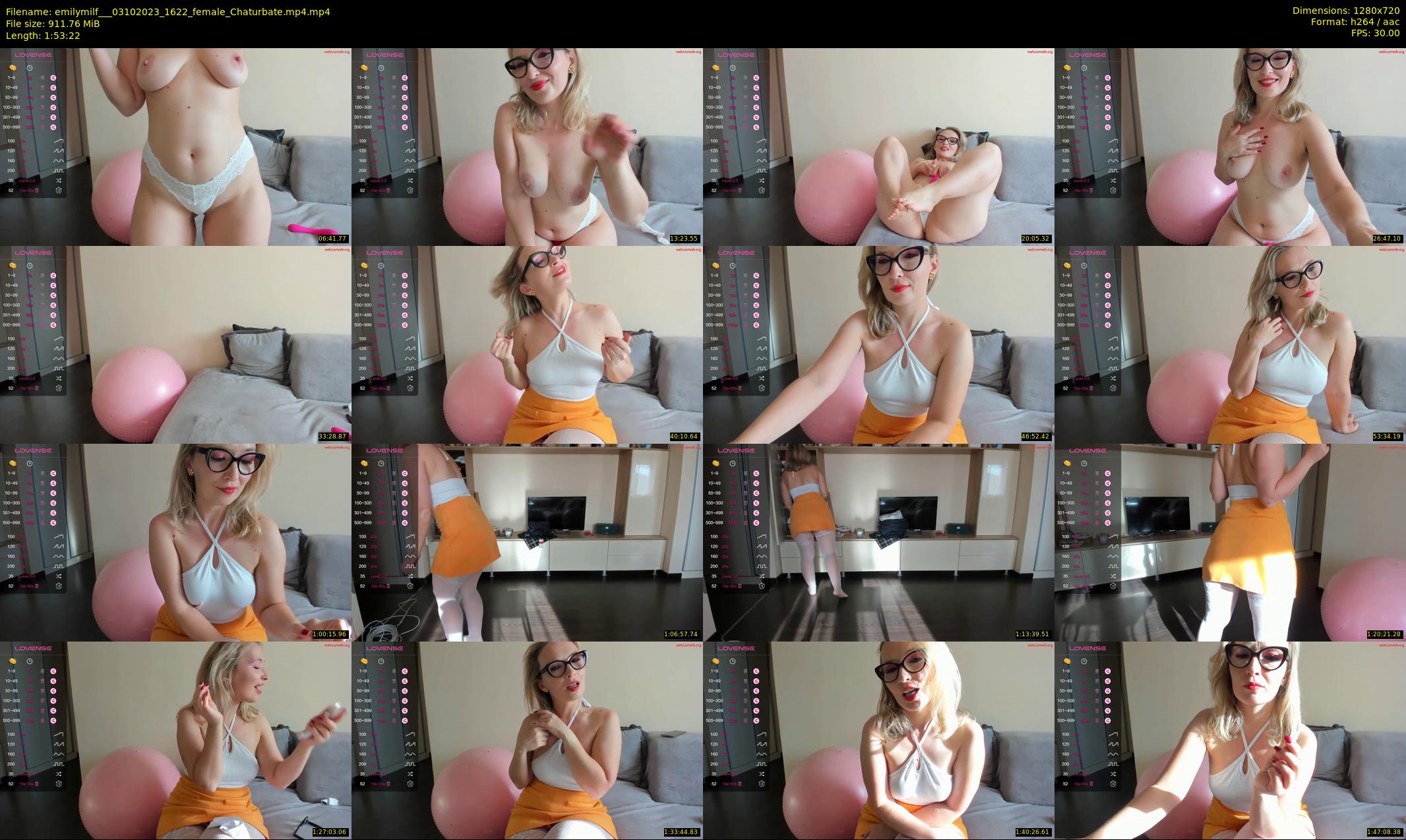 emilymilf__ — 114 minute Chaturbate female cam show recording, 720p, Oct 3, 2023