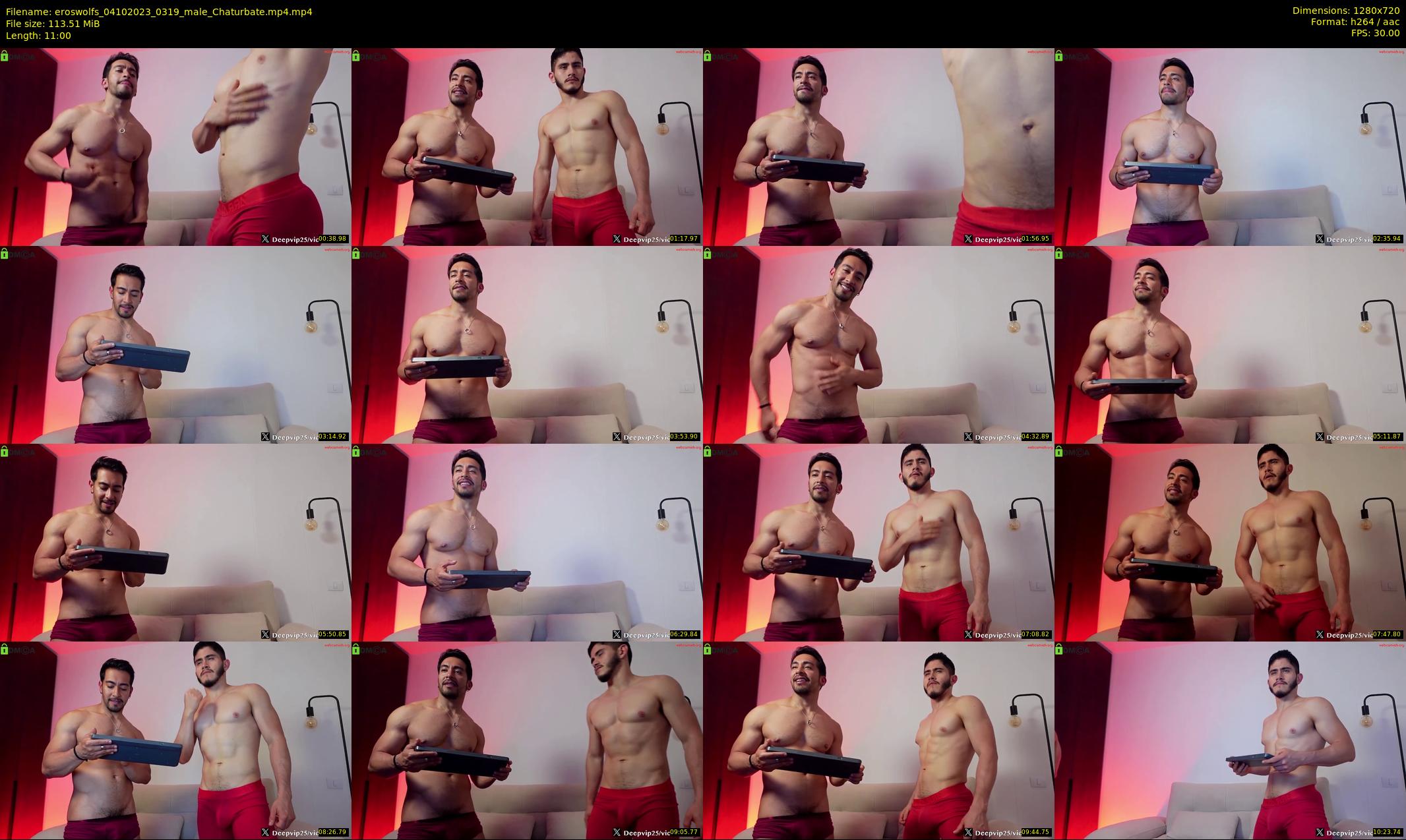 eroswolfs — 11 minute Chaturbate male cam show recording, 720p, Oct 4, 2023