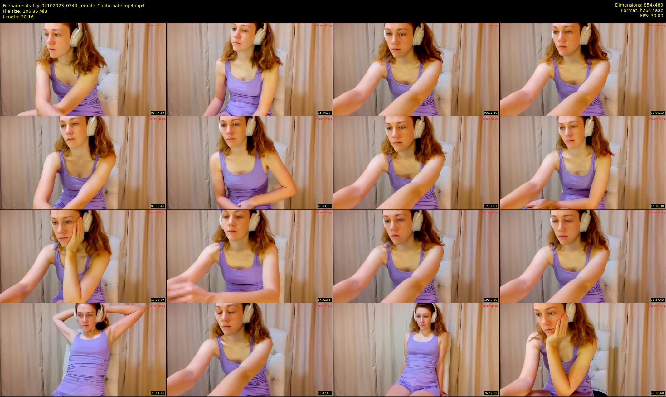 its_lily — 31 minute Chaturbate female cam show recording, 480p, Oct 4, 2023