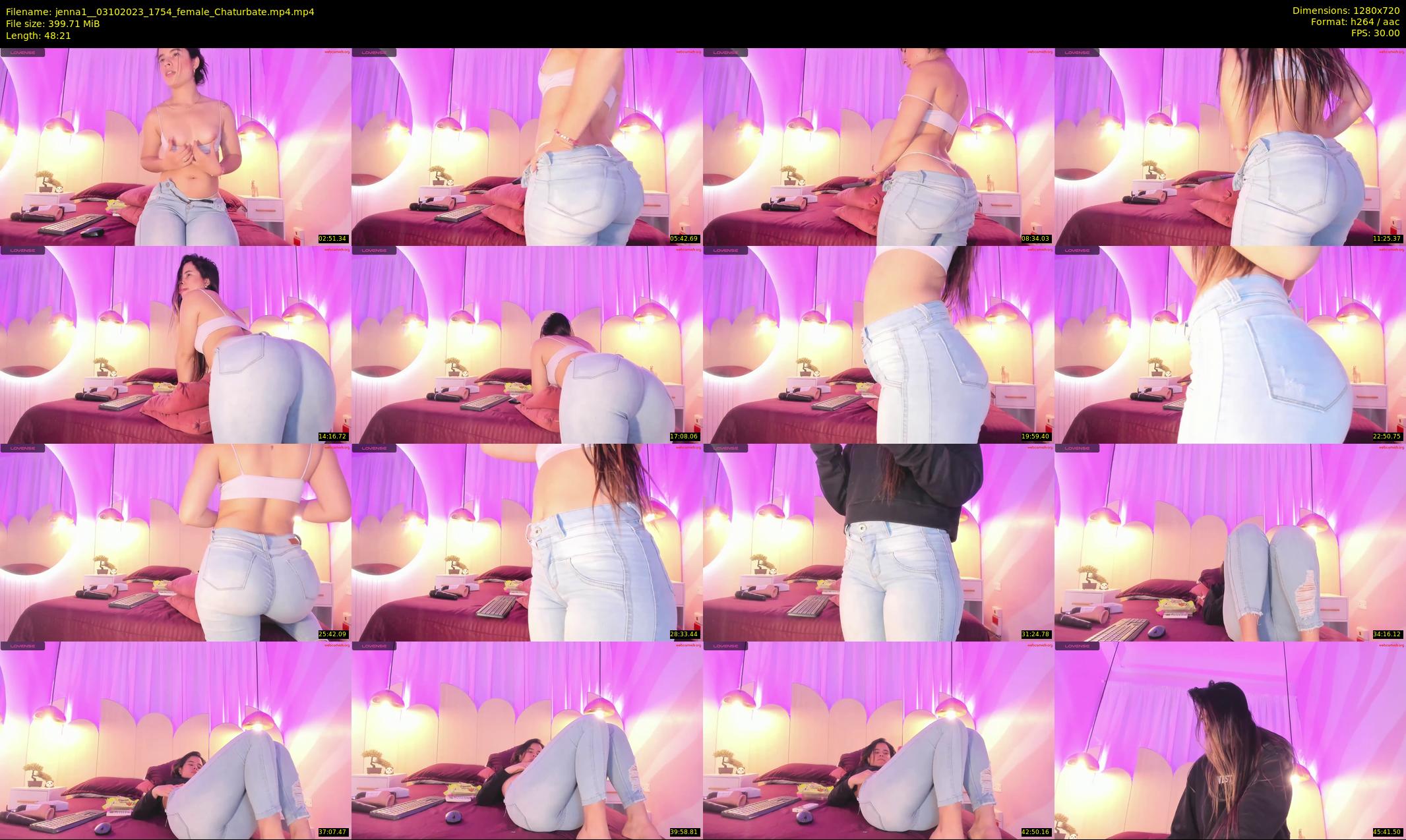 jenna1_ — 49 minute Chaturbate female cam show recording, 720p, Oct 3, 2023
