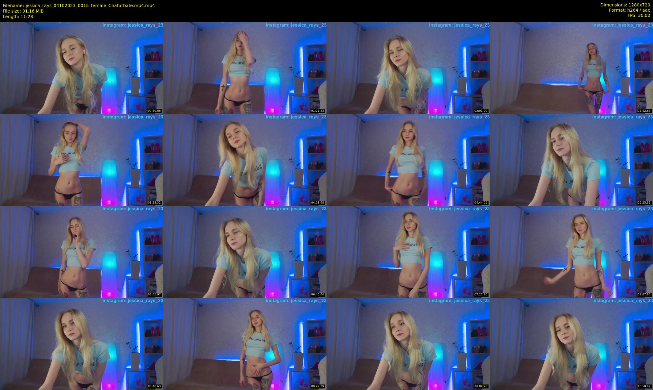 jessica_rays — 12 minute Chaturbate couple cam show recording, 720p, Oct 4, 2023