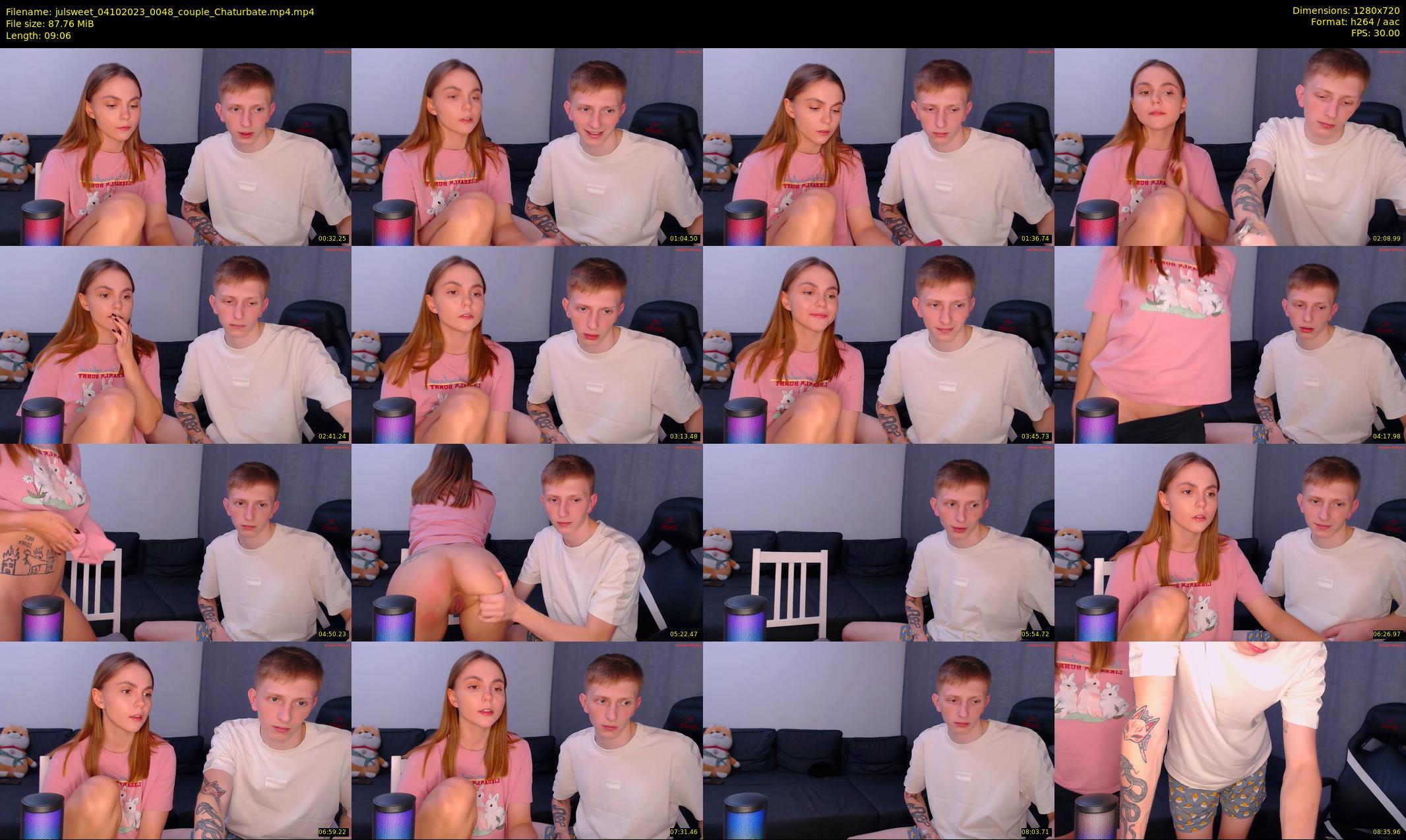 julsweet — 10 minute Chaturbate male cam show recording, 720p, Oct 4, 2023