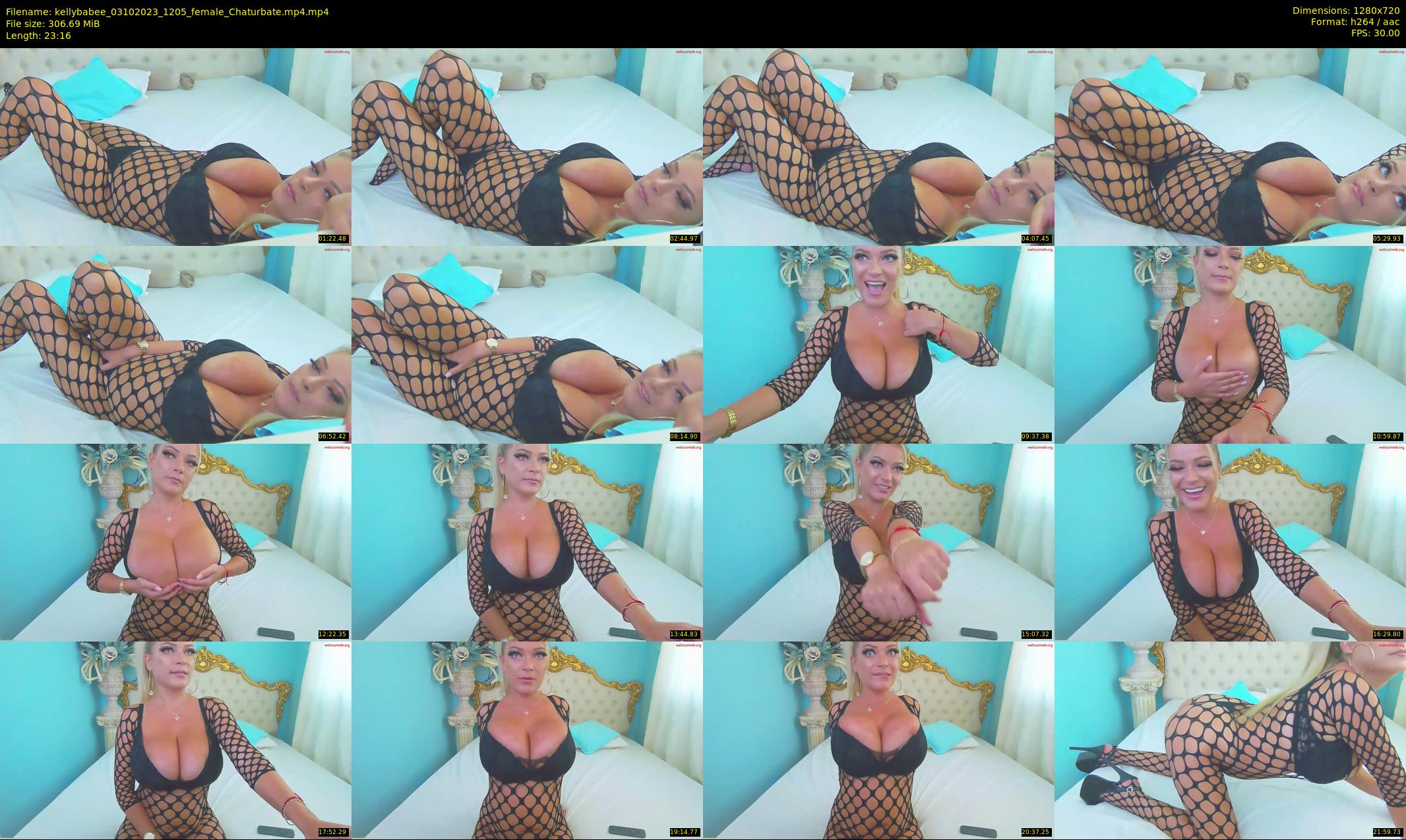 kellybabee — 24 minute Chaturbate female cam show recording, 720p, Oct 3, 2023