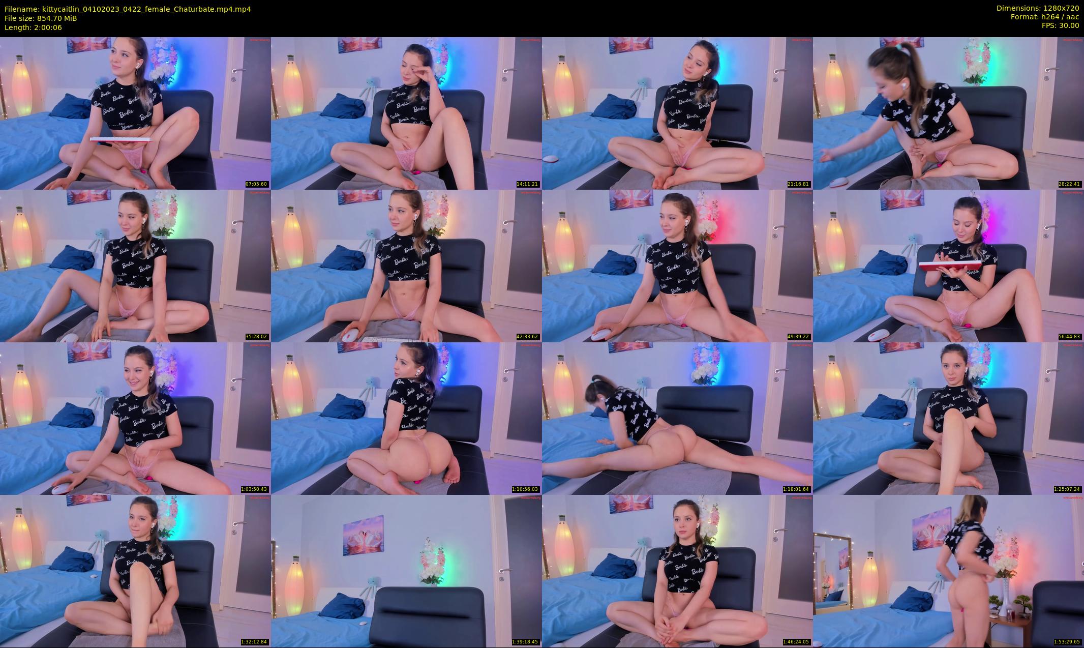 kittycaitlin — 121 minute Chaturbate female cam show recording, 720p, Oct 4, 2023