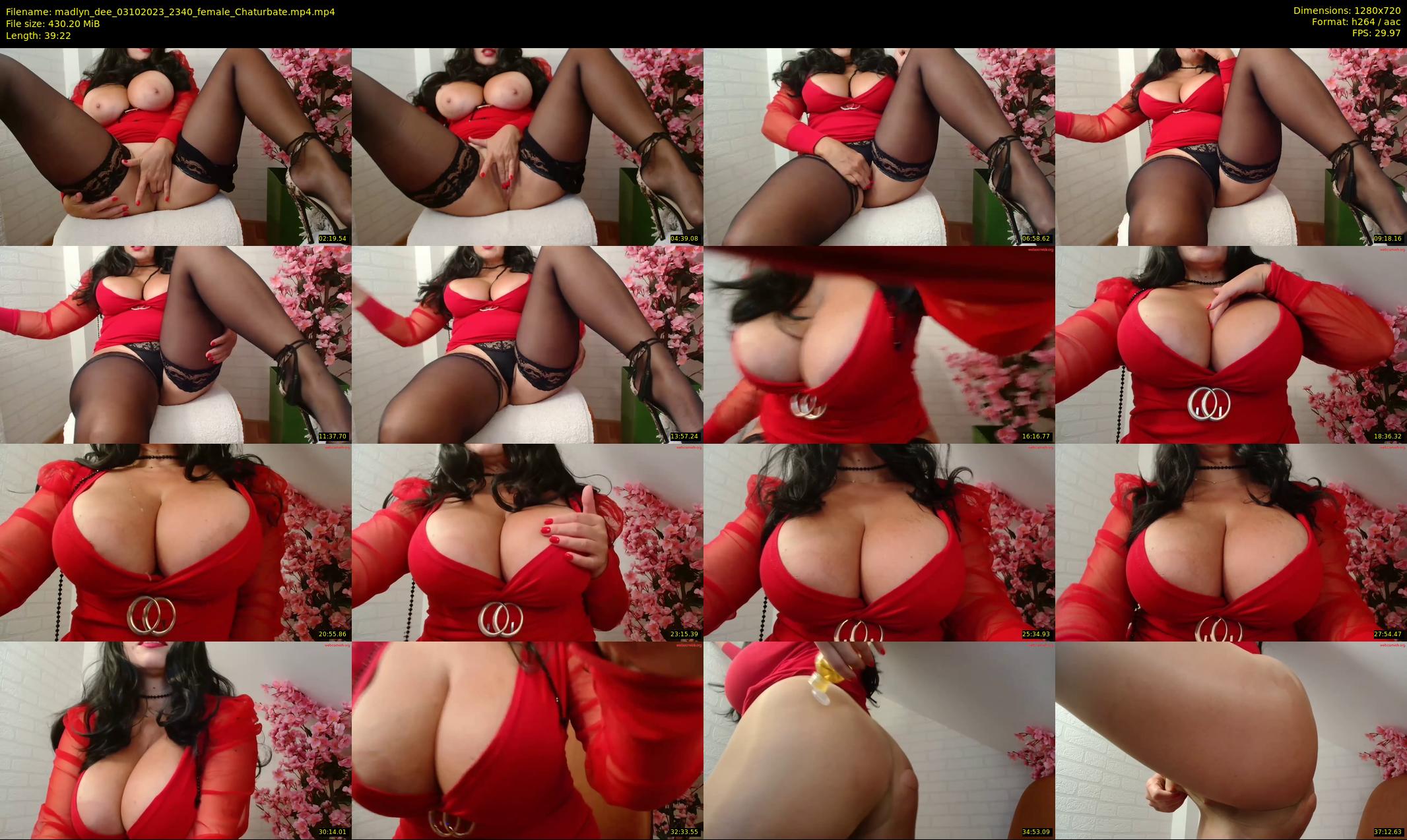 madlyn_dee — 40 minute Chaturbate female cam show recording, 720p, Oct 3, 2023