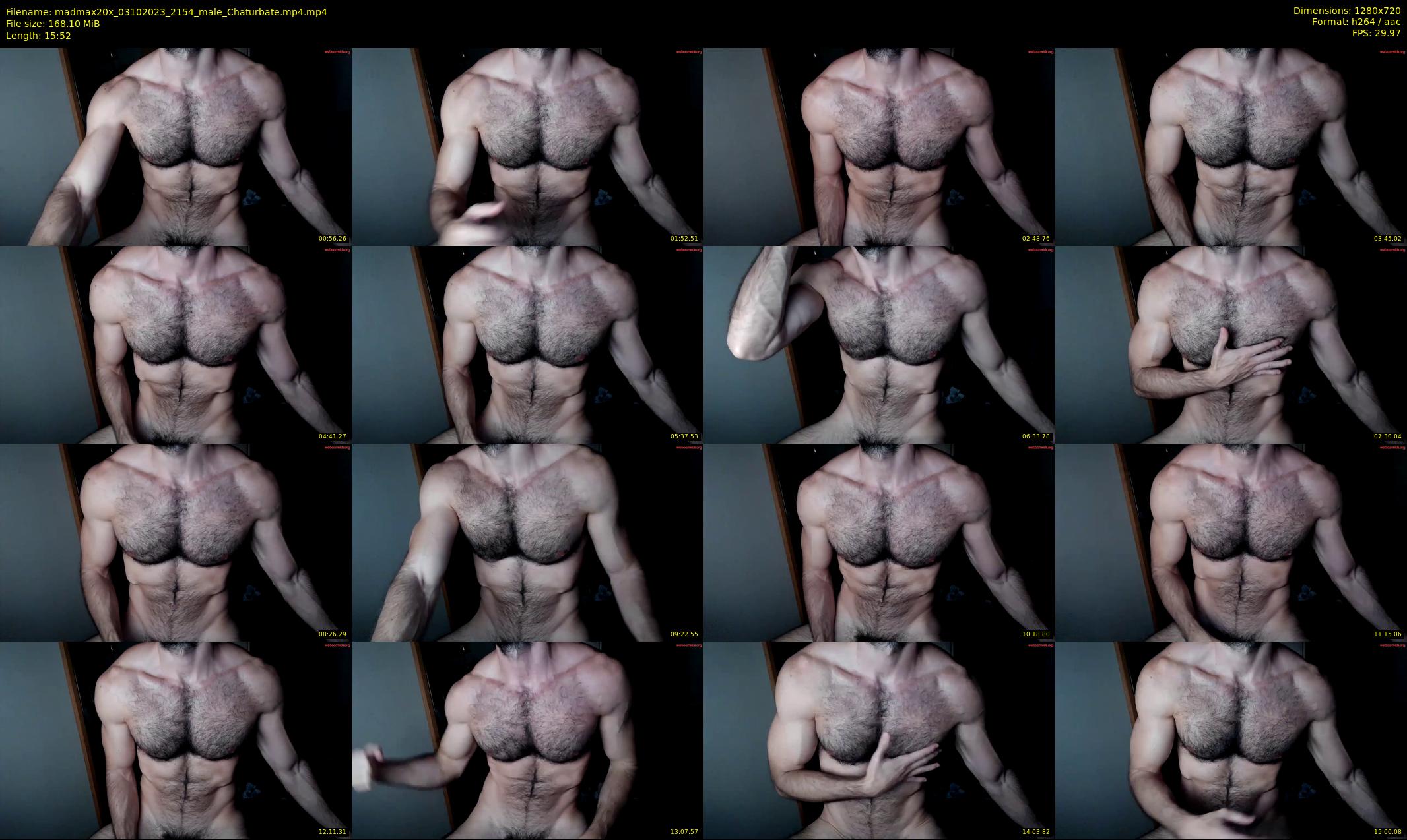 madmax20x — 16 minute Chaturbate male cam show recording, 720p, Oct 3, 2023