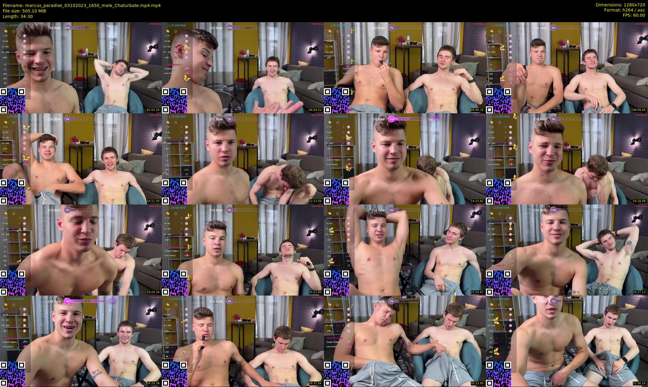 marcus_paradise — 35 minute Chaturbate male cam show recording, 720p, Oct 3, 2023