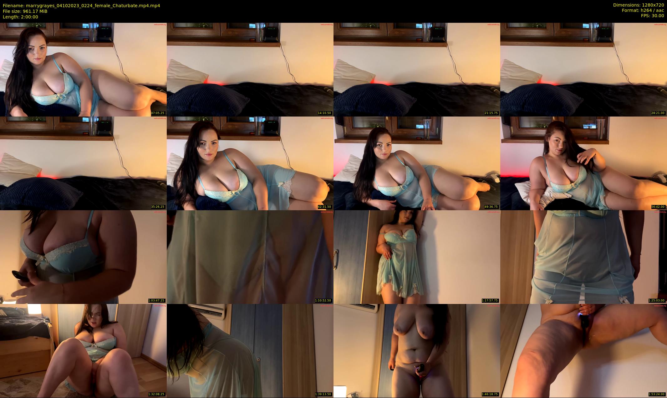 marrygrayes — 120 minute Chaturbate female cam show recording, 720p, Oct 4, 2023