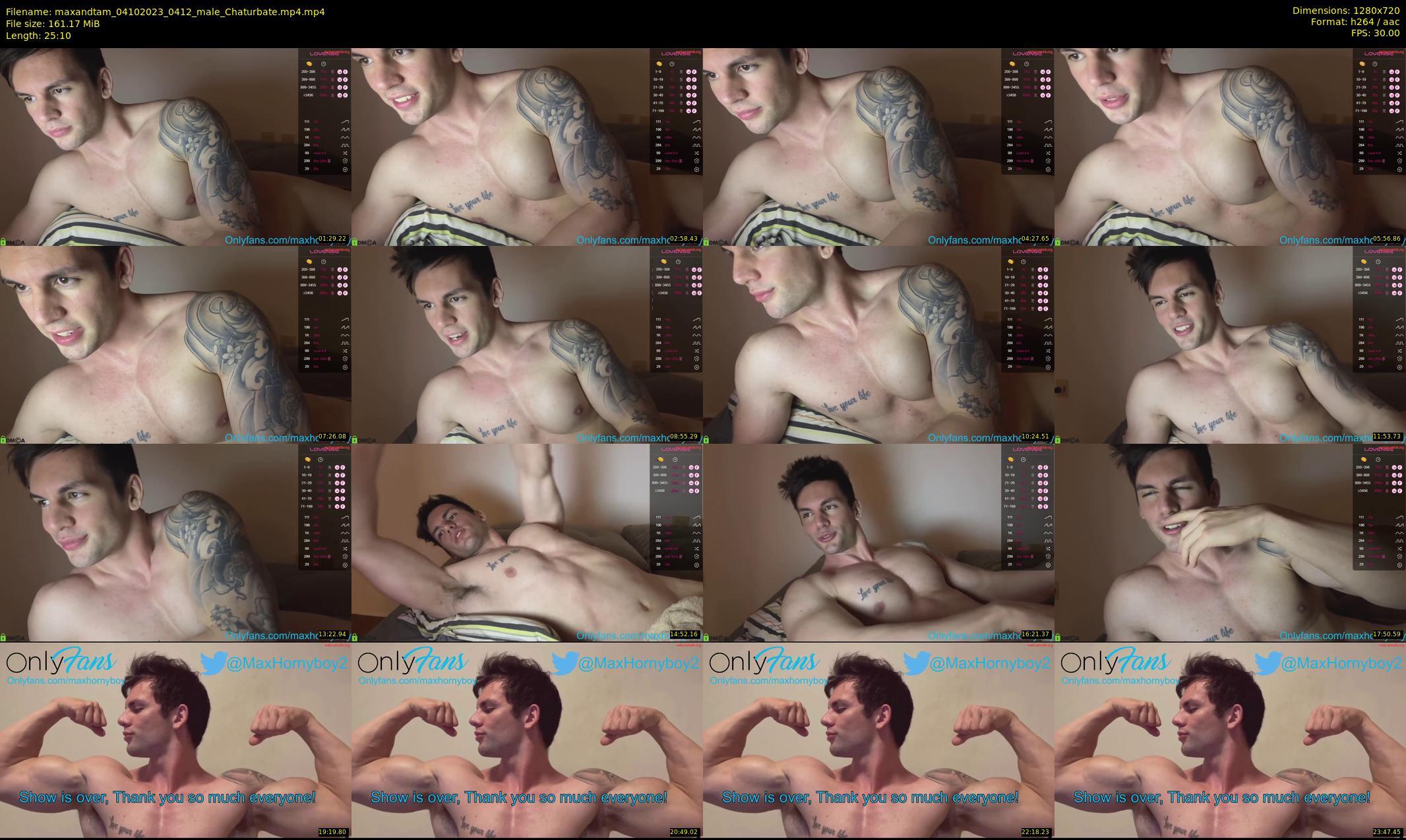maxandtam — 26 minute Chaturbate couple cam show recording, 720p, Oct 4, 2023