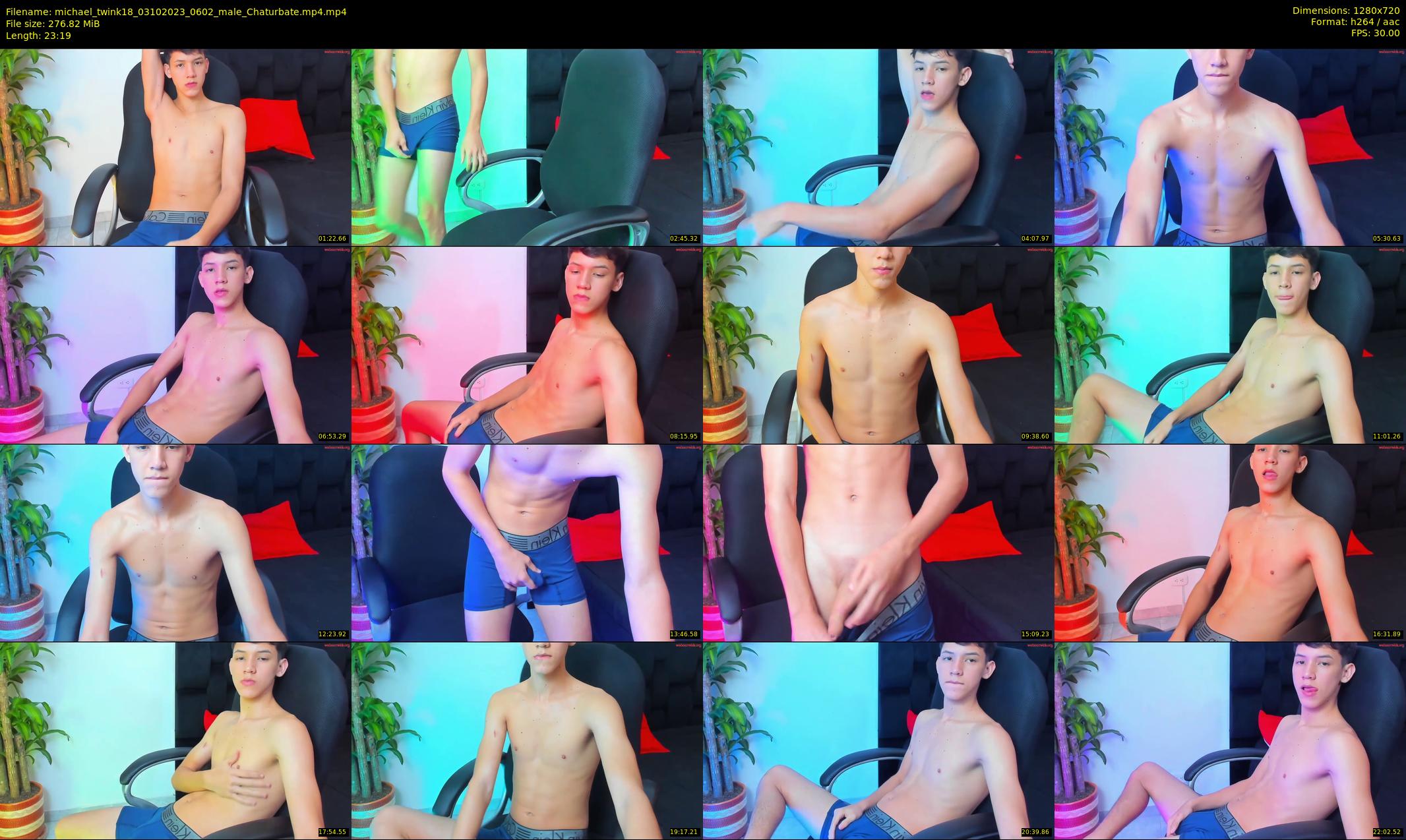 michael_twink18 — 24 minute Chaturbate male cam show recording, 720p, Oct 3, 2023