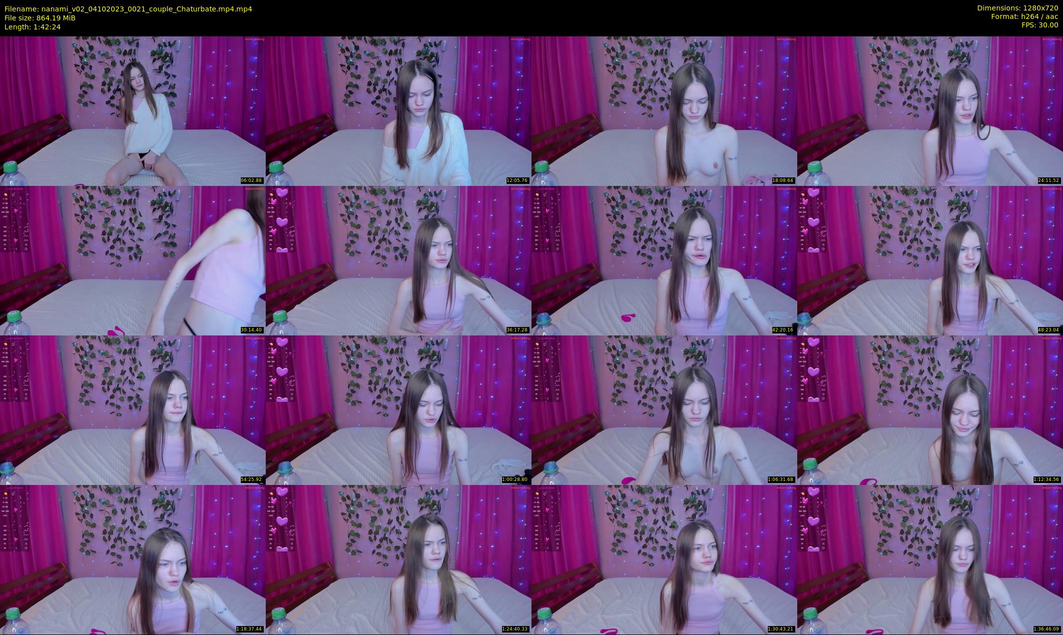nanami_v02 — 103 minute Chaturbate couple cam show recording, 720p, Oct 4, 2023