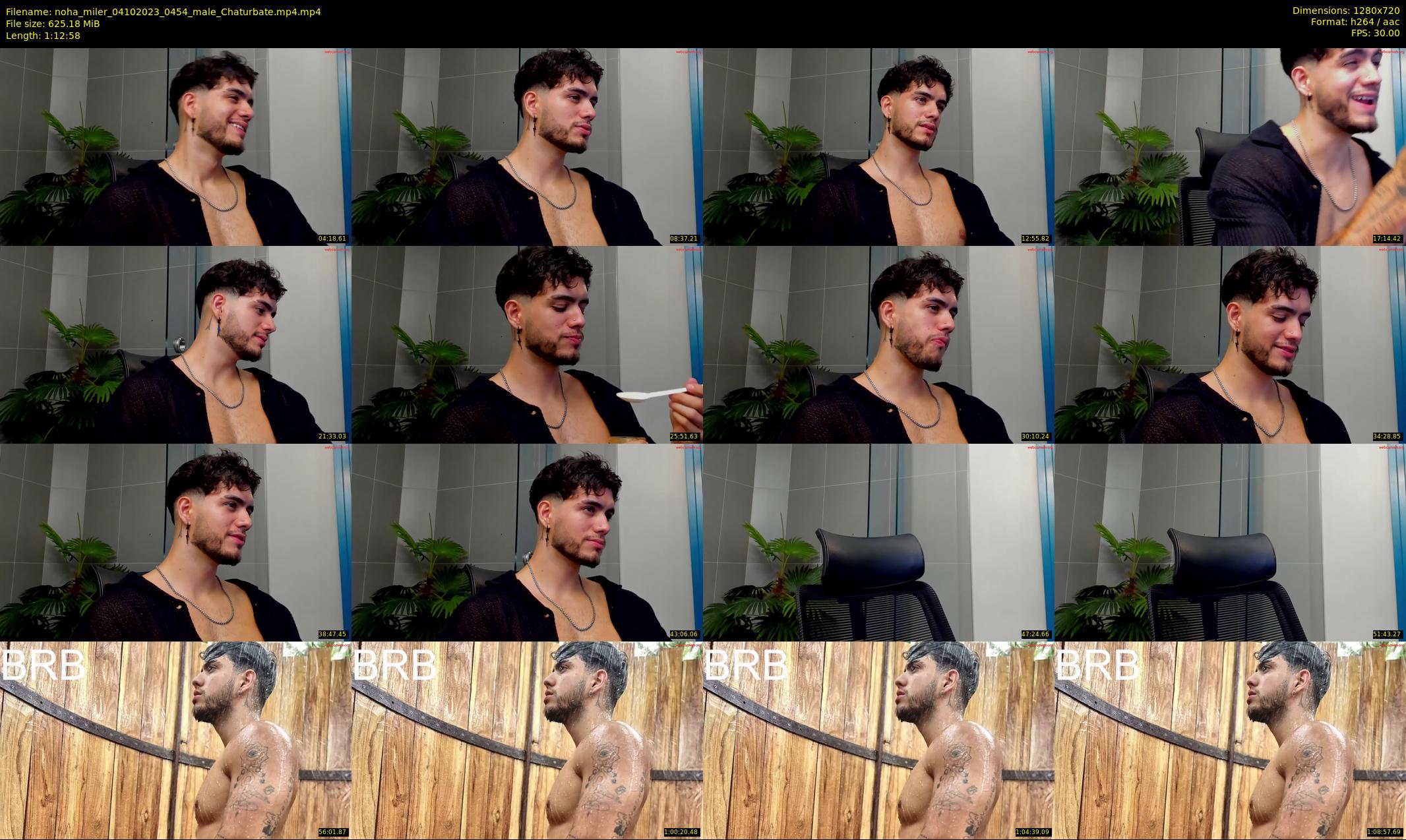 noha_miler — 73 minute Chaturbate male cam show recording, 720p, Oct 4, 2023