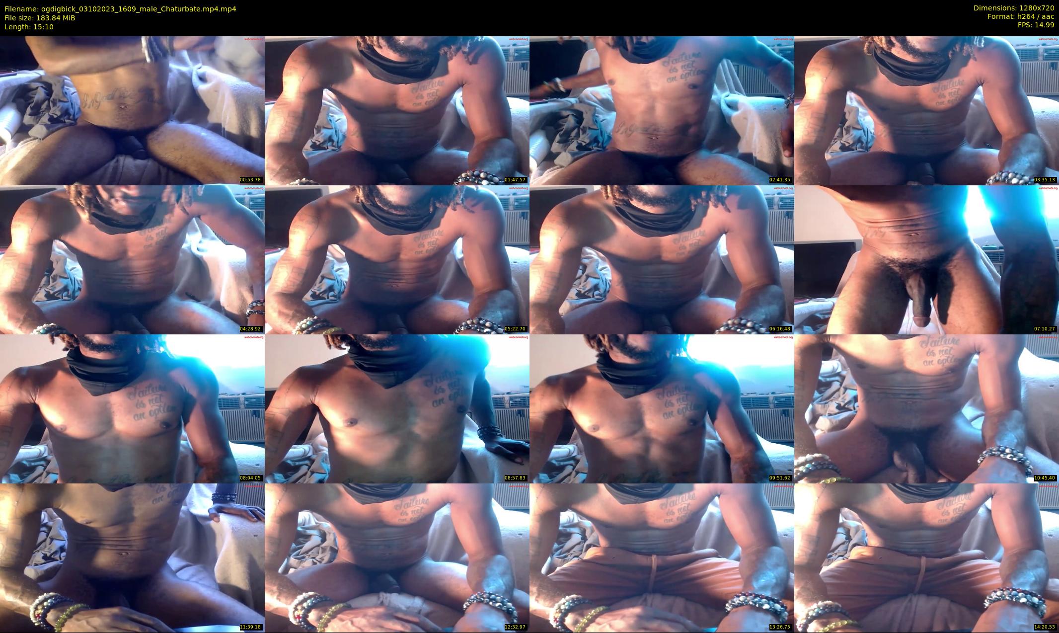 ogdigbick — 16 minute Chaturbate male cam show recording, 720p, Oct 3, 2023