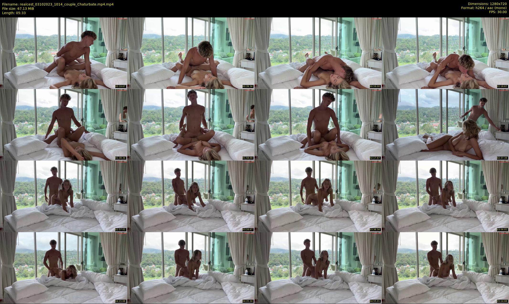 realcest — 6 minute Chaturbate couple cam show recording, 720p, Oct 3, 2023