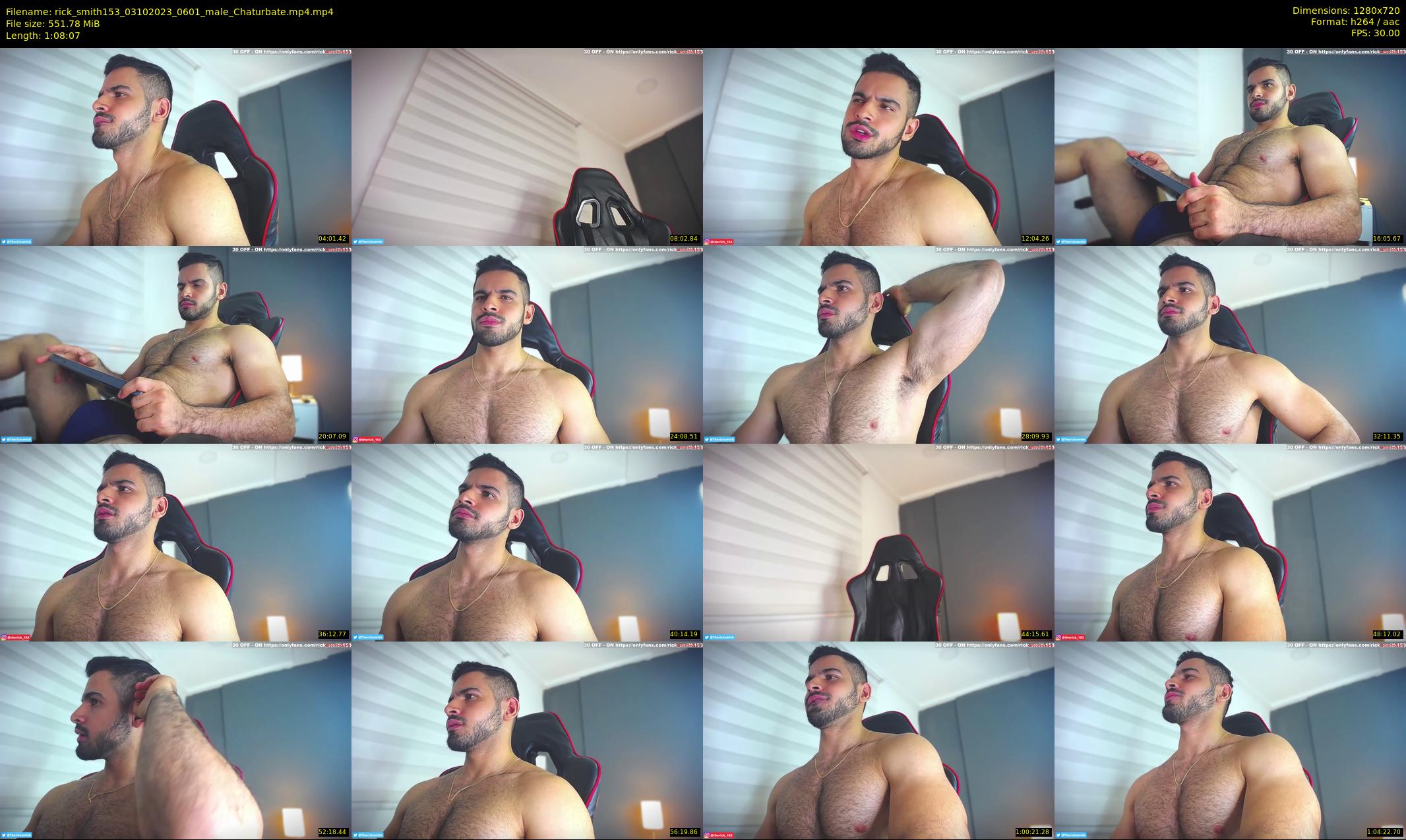 rick_smith153 — 69 minute Chaturbate male cam show recording, 720p, Oct 3, 2023