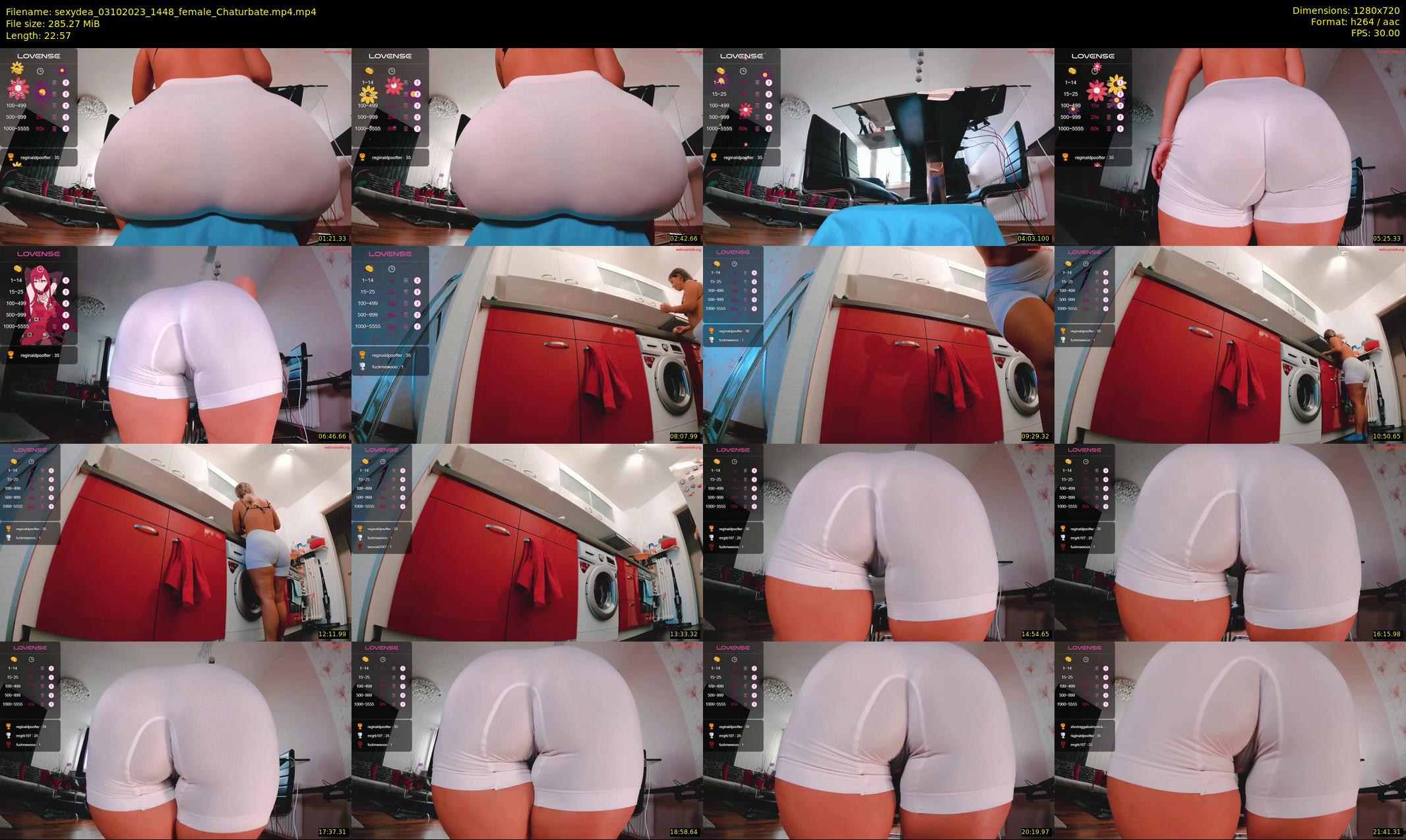 sexydea — 23 minute Chaturbate female cam show recording, 720p, Oct 3, 2023