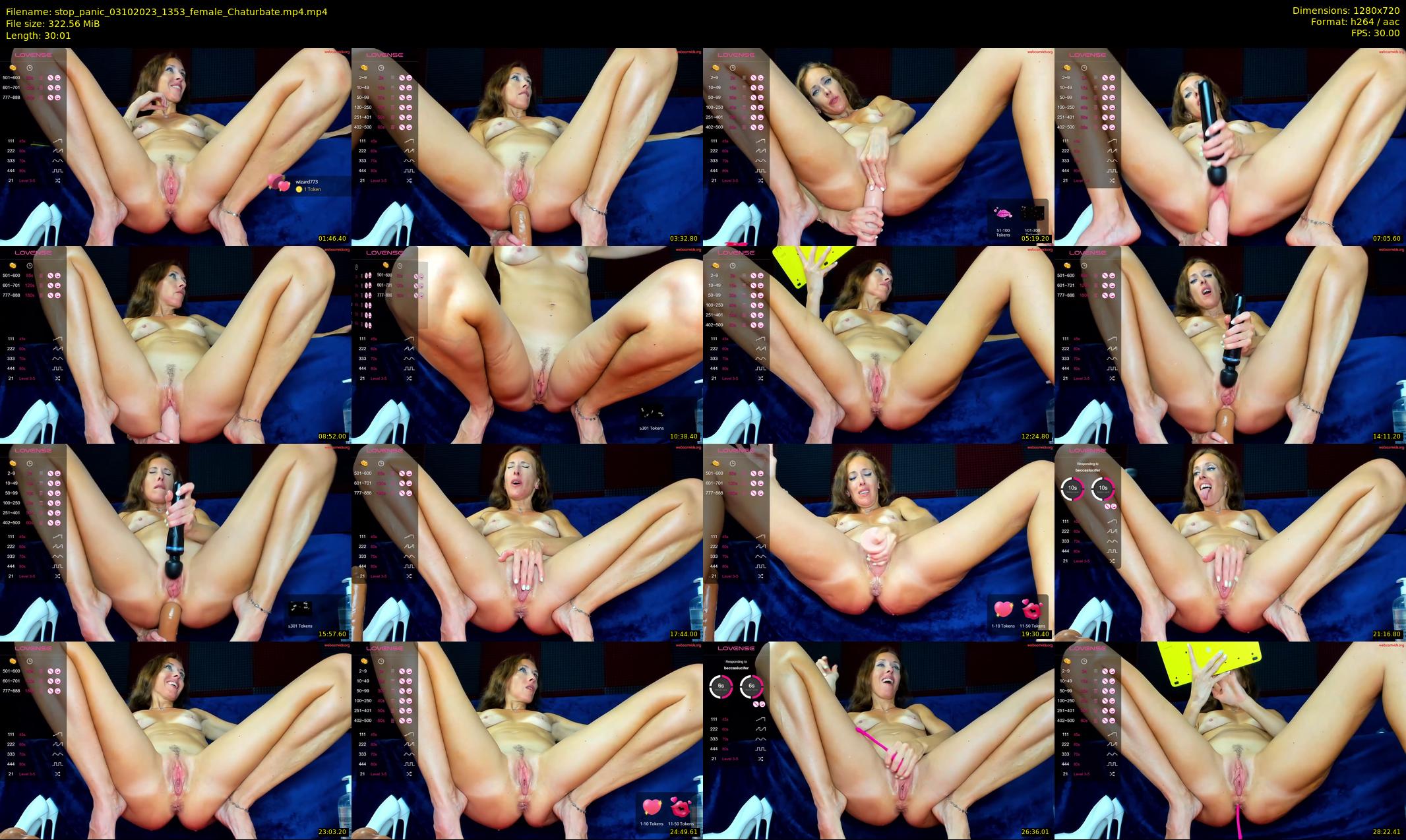 stop_panic — 31 minute Chaturbate female cam show recording, 720p, Oct 3, 2023
