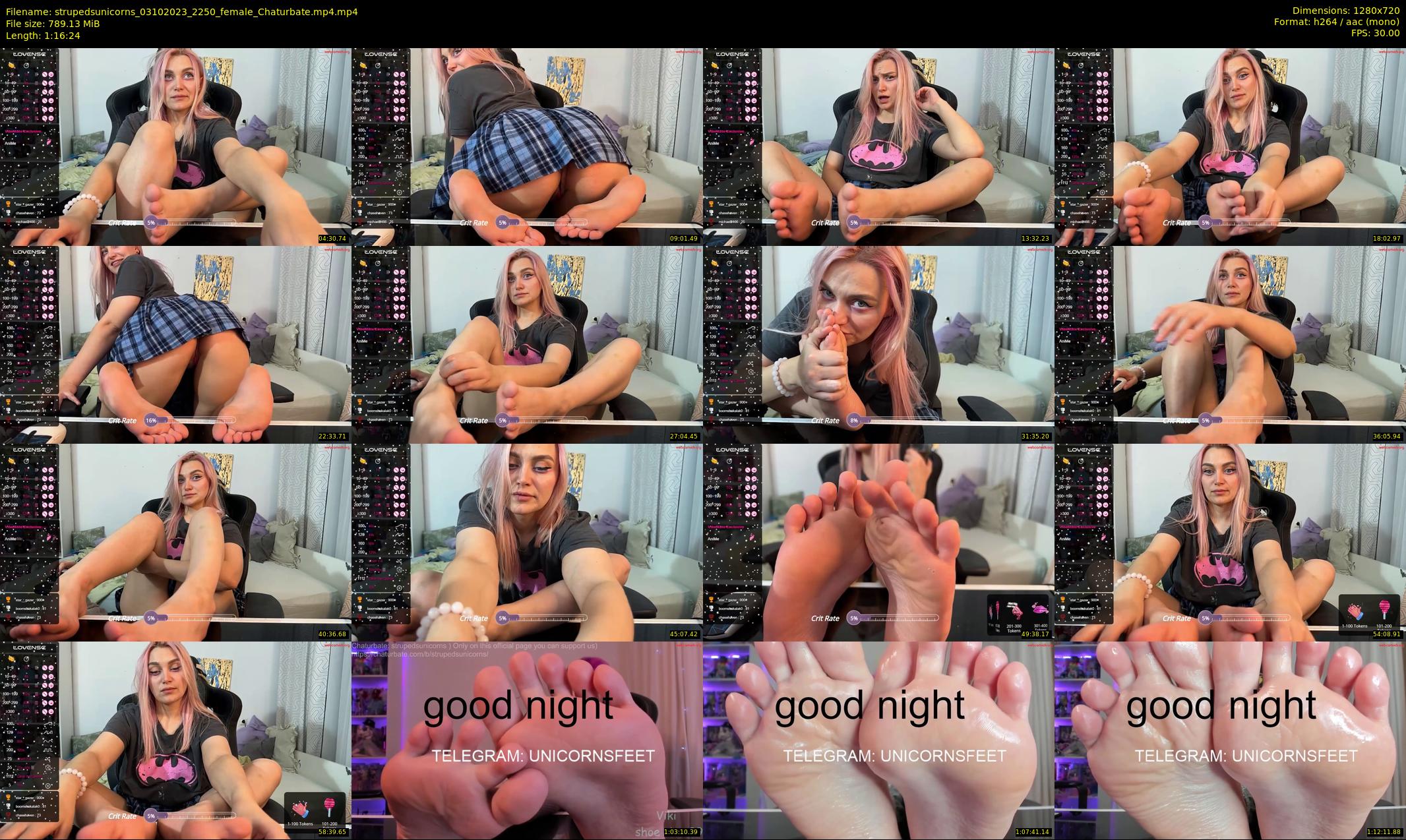 strupedsunicorns — 77 minute Chaturbate couple cam show recording, 720p, Oct 3, 2023