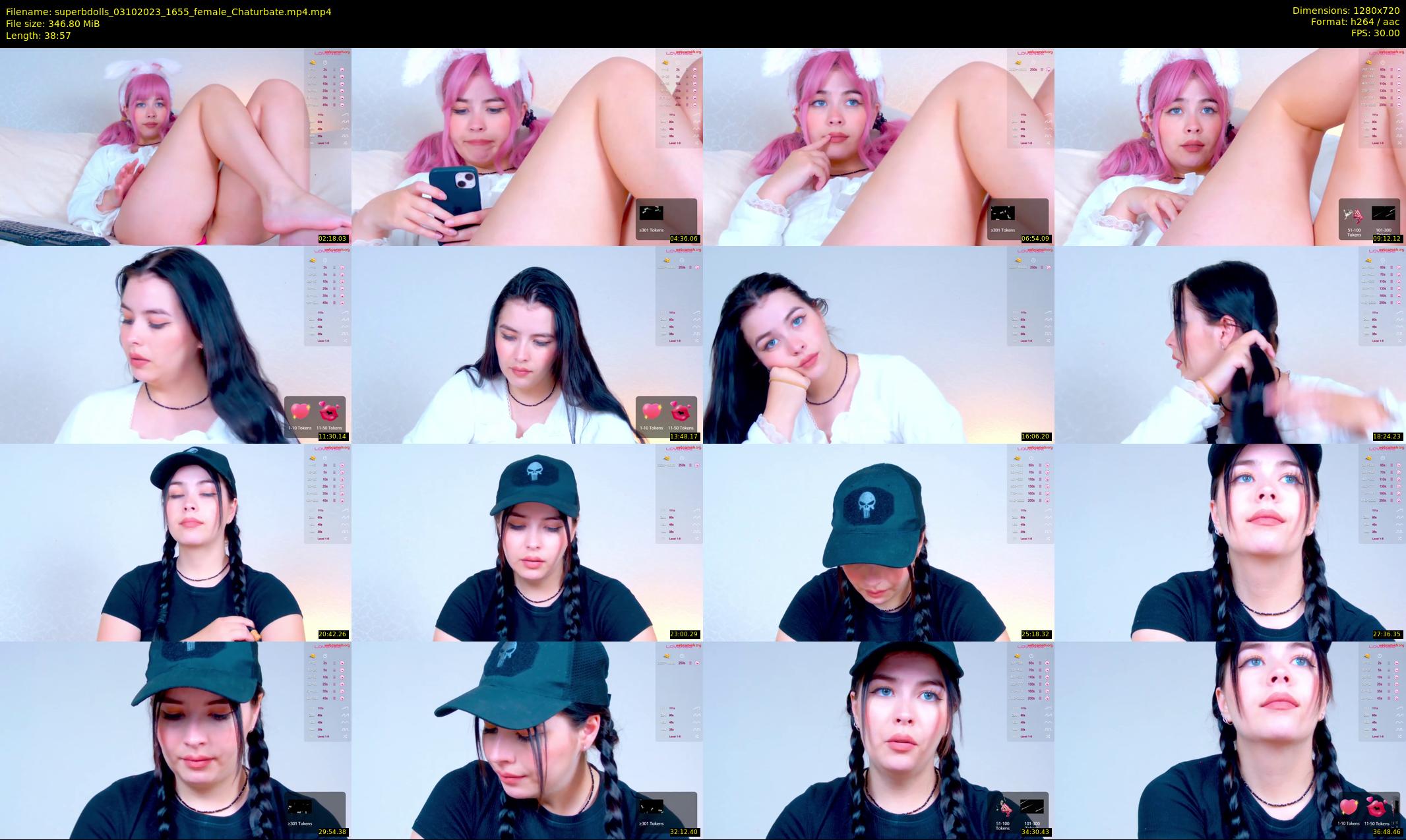 superbdolls — 39 minute Chaturbate couple cam show recording, 720p, Oct 3, 2023