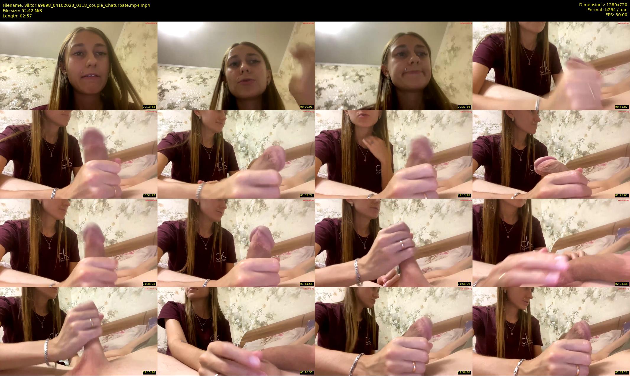 viktoria9898 — 3 minute Chaturbate couple cam show recording, 720p, Oct 4, 2023