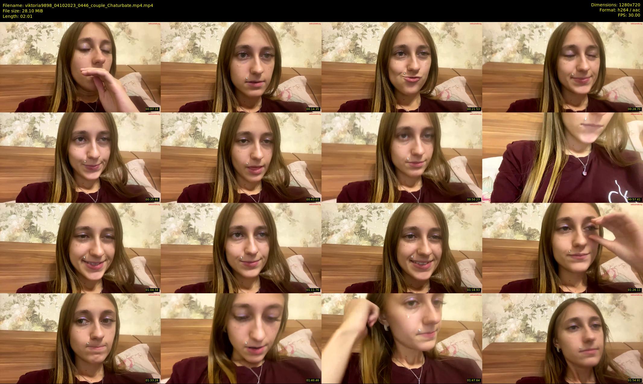 viktoria9898 — 3 minute Chaturbate couple cam show recording, 720p, Oct 4, 2023