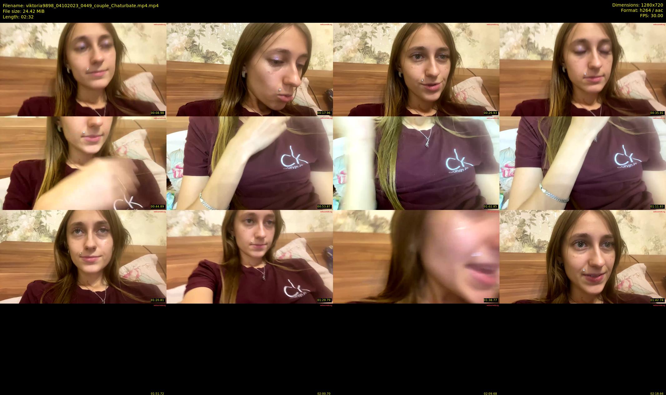 viktoria9898 — 3 minute Chaturbate couple cam show recording, 720p, Oct 4, 2023