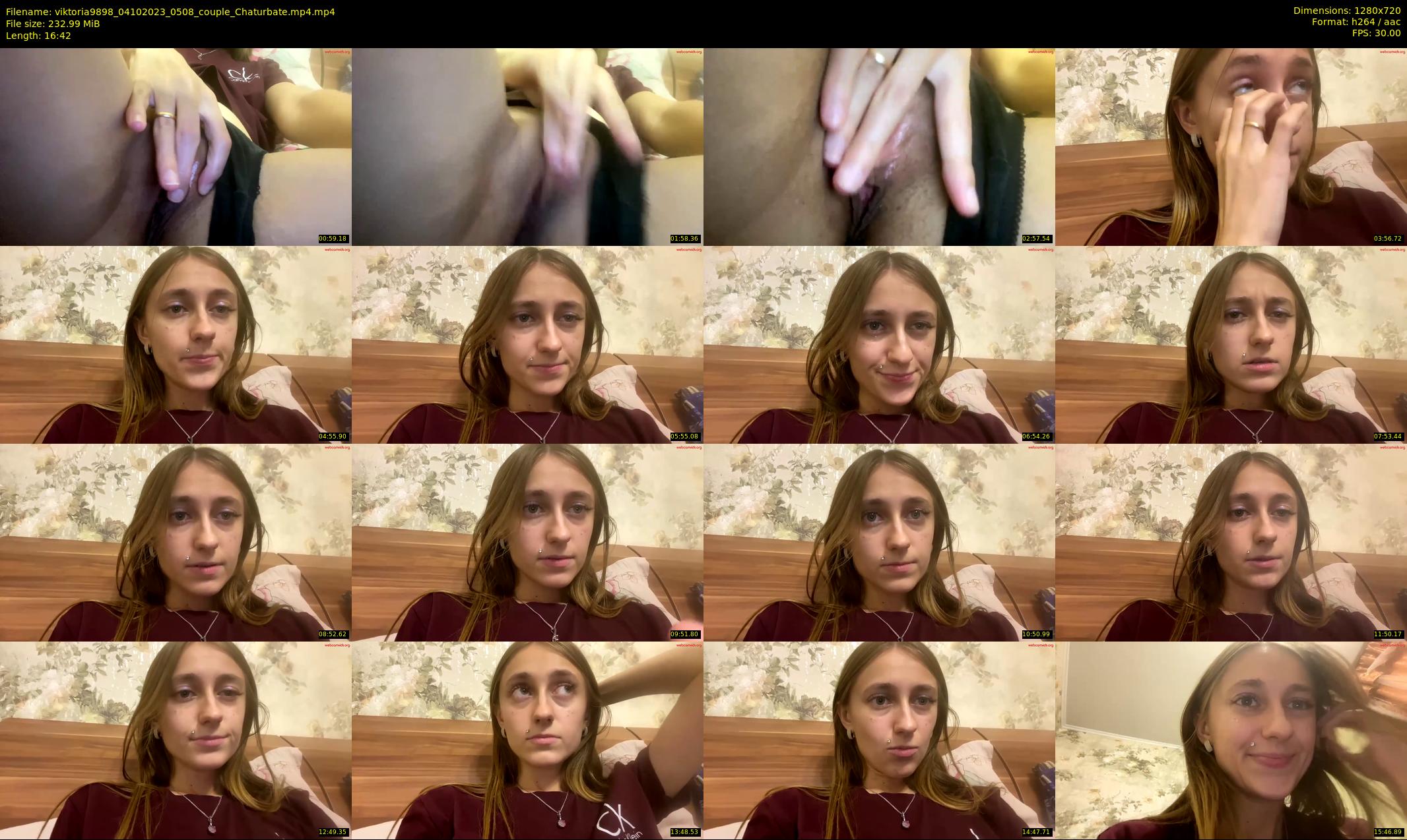 viktoria9898 — 17 minute Chaturbate couple cam show recording, 720p, Oct 4, 2023