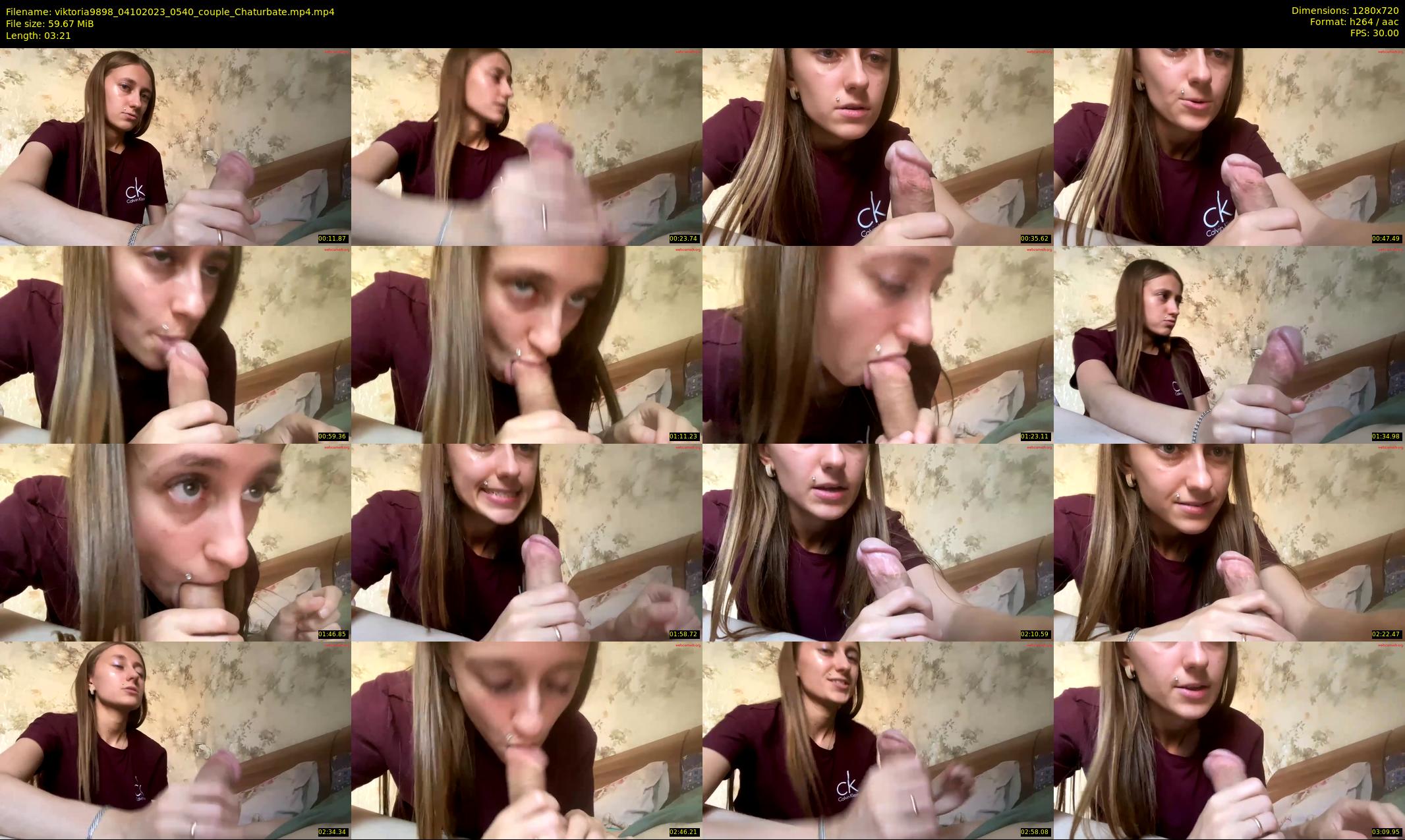 viktoria9898 — 4 minute Chaturbate couple cam show recording, 720p, Oct 4, 2023