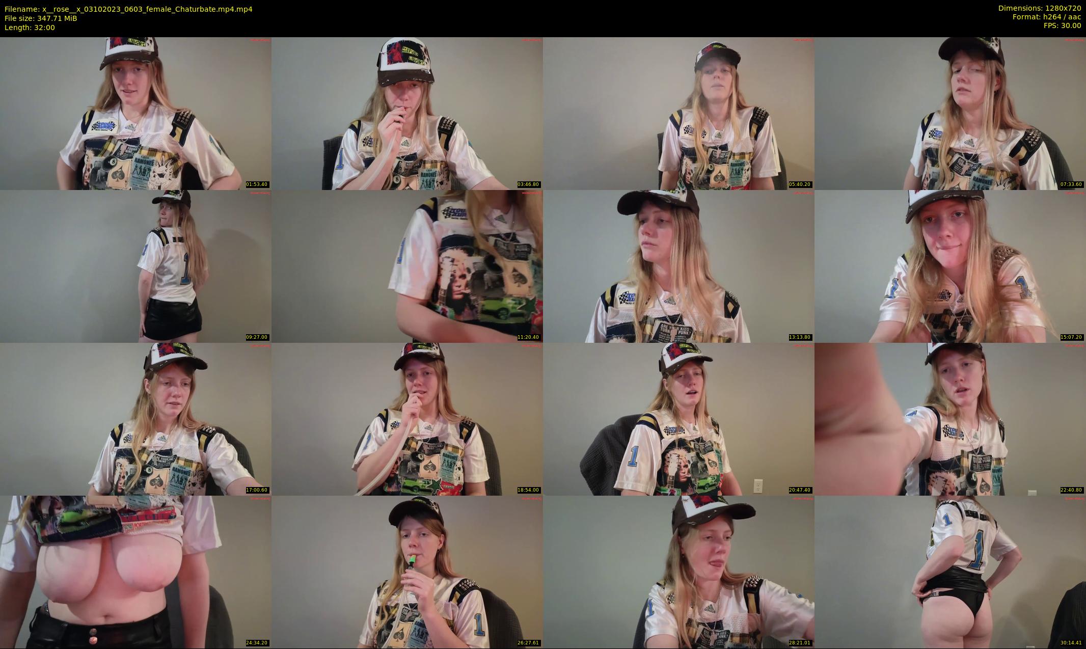x__rose__x — 32 minute Chaturbate female cam show recording, 720p, Oct 3, 2023