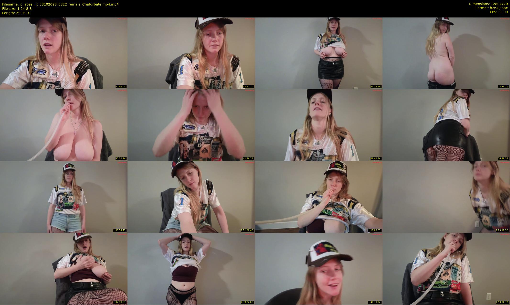 x__rose__x — 121 minute Chaturbate female cam show recording, 720p, Oct 3, 2023