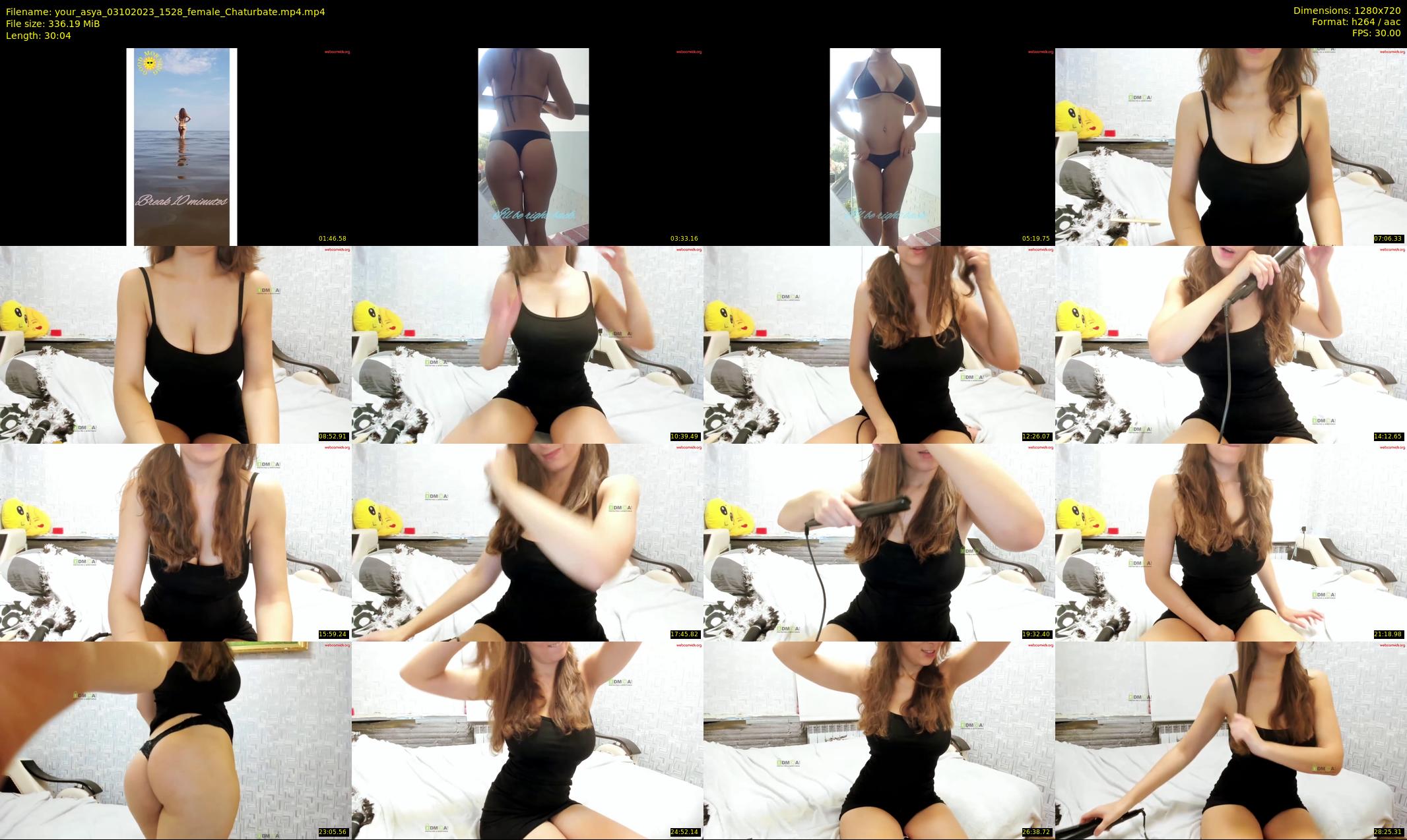 your_asya — 31 minute Chaturbate female cam show recording, 720p, Oct 3, 2023