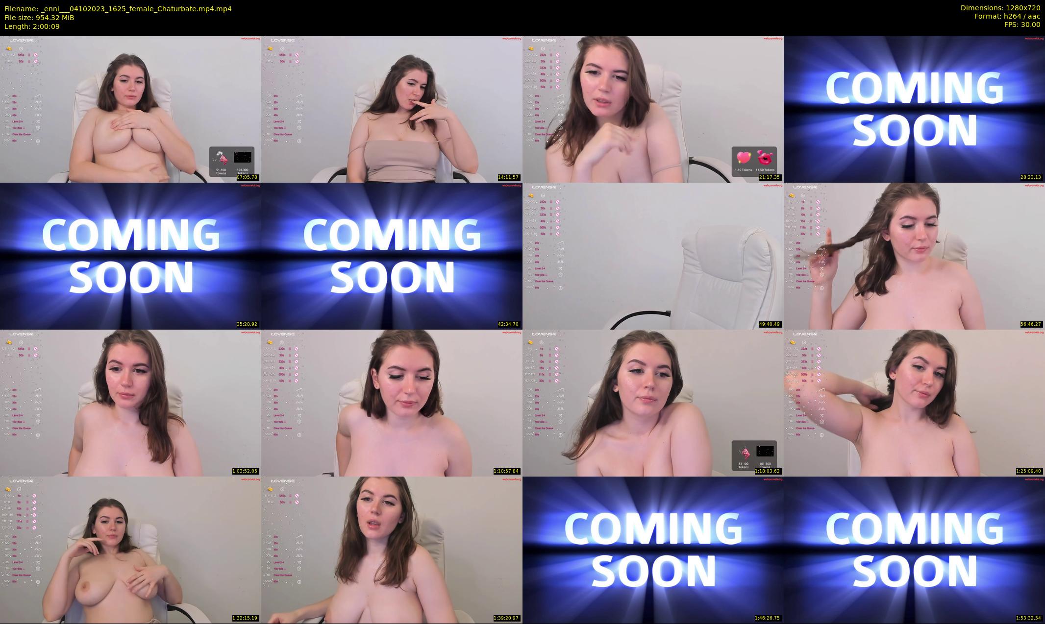 _enni__ — 121 minute Chaturbate female cam show recording, 720p, Oct 4, 2023